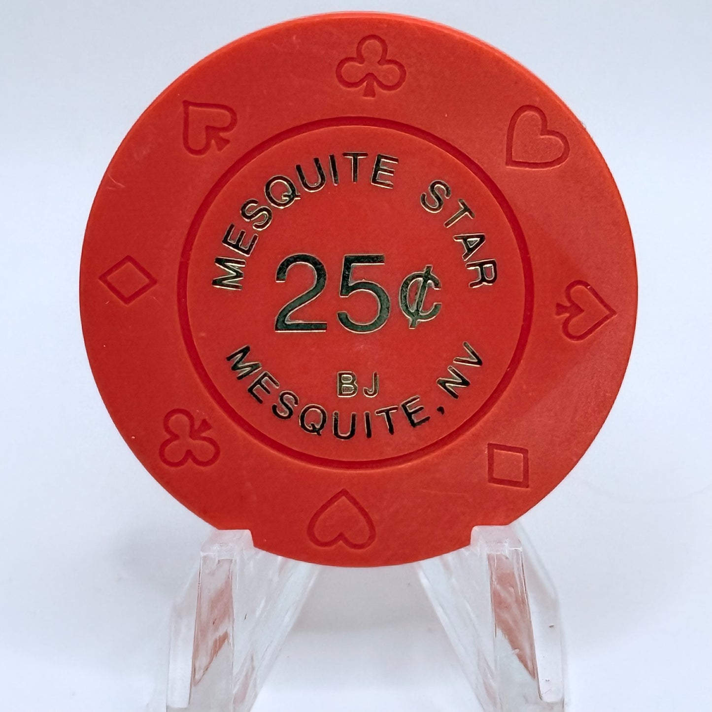Mesquite Star Mesquite Nevada 1998 $0.25 Casino Chip E7213