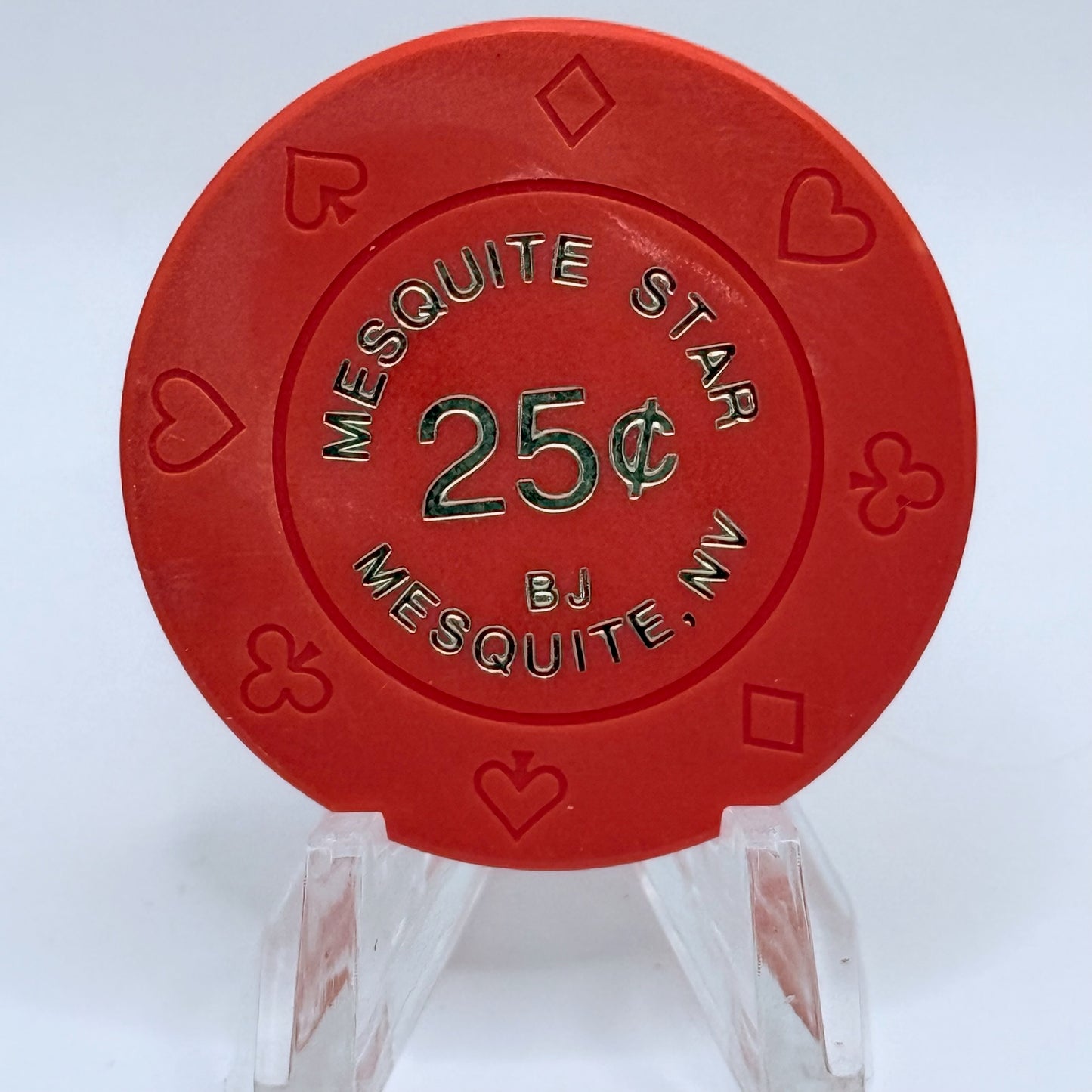 Mesquite Star Mesquite Nevada 1998 $0.25 Casino Chip E7213