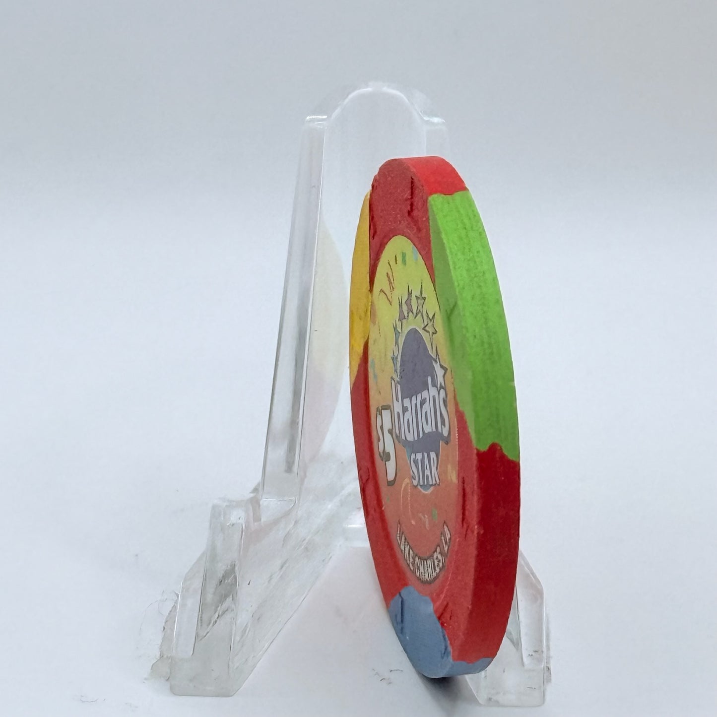 Harrah's Star Lake Charles Louisiana 2000 'Grand Opening' LE $5 Casino Chip