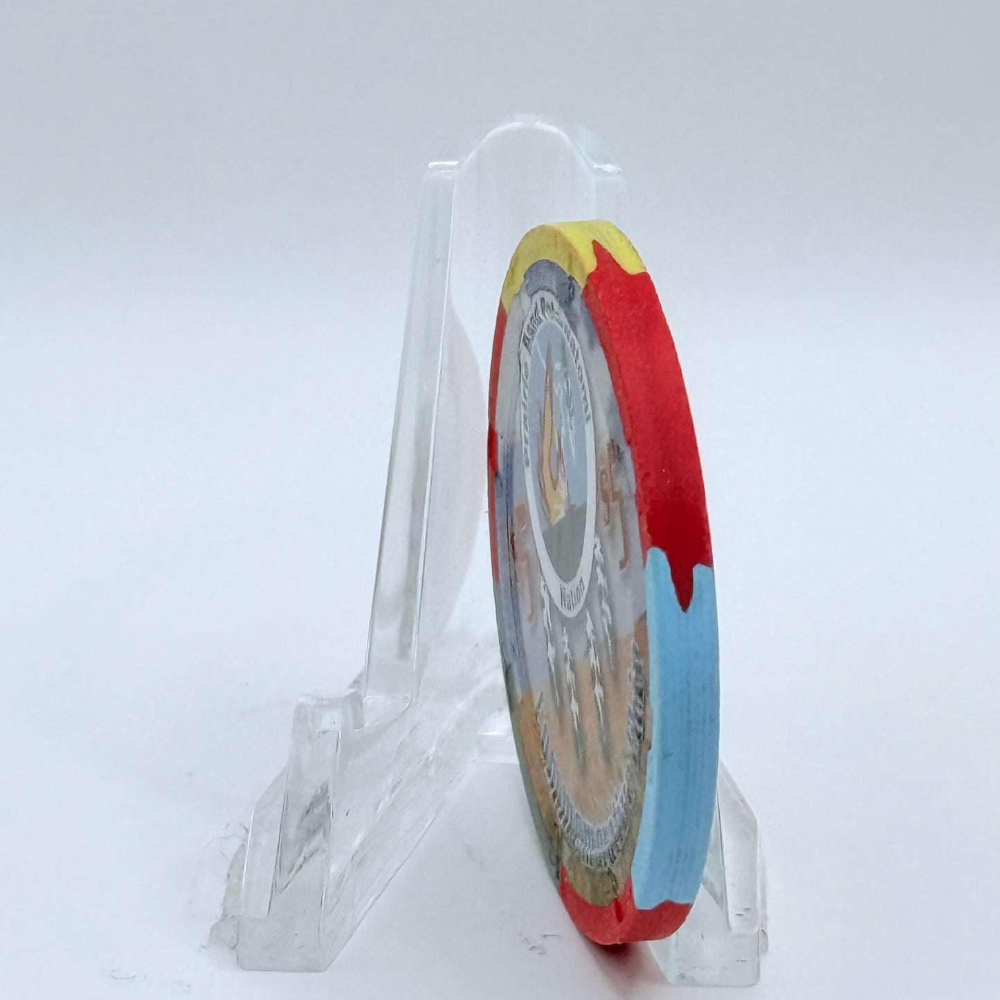 Harrah's Prairie Band Mayetta Kansas 1998 'Grand Opening' LE $5 Casino Chip