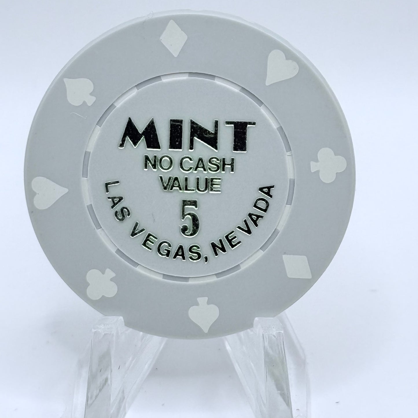 Mint Las Vegas Nevada 1988 $5 NCV Casino Chip N8762