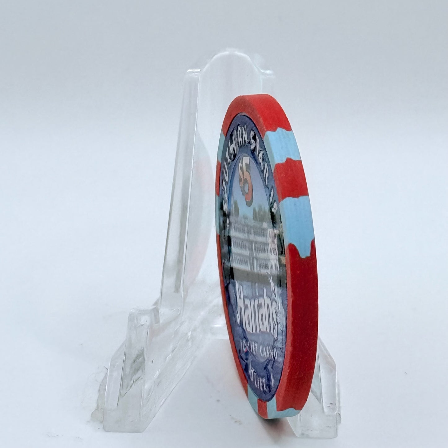 Harrah's Joliet Illinois 1993 'Grand Opening' LE $5 Casino Chip