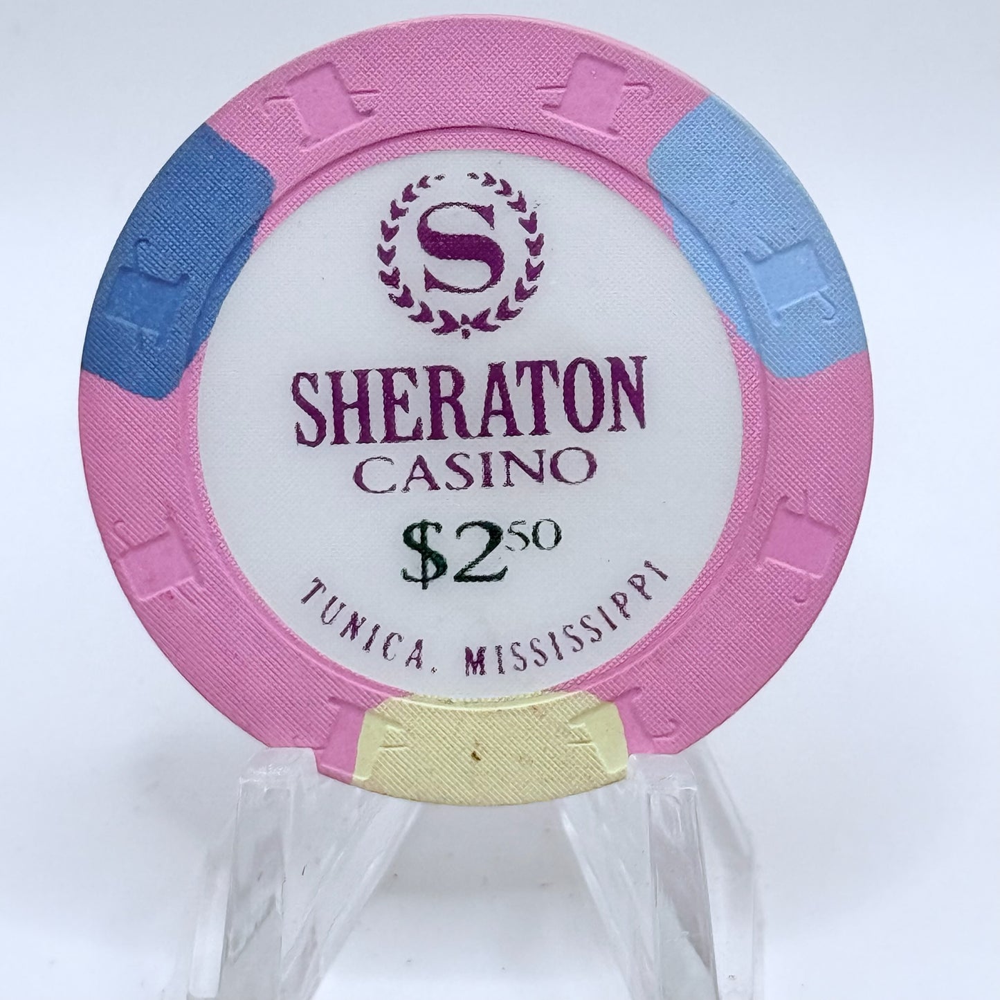 Sheraton Casino Tunica Mississippi Series 2 $2.50 Casino Chip