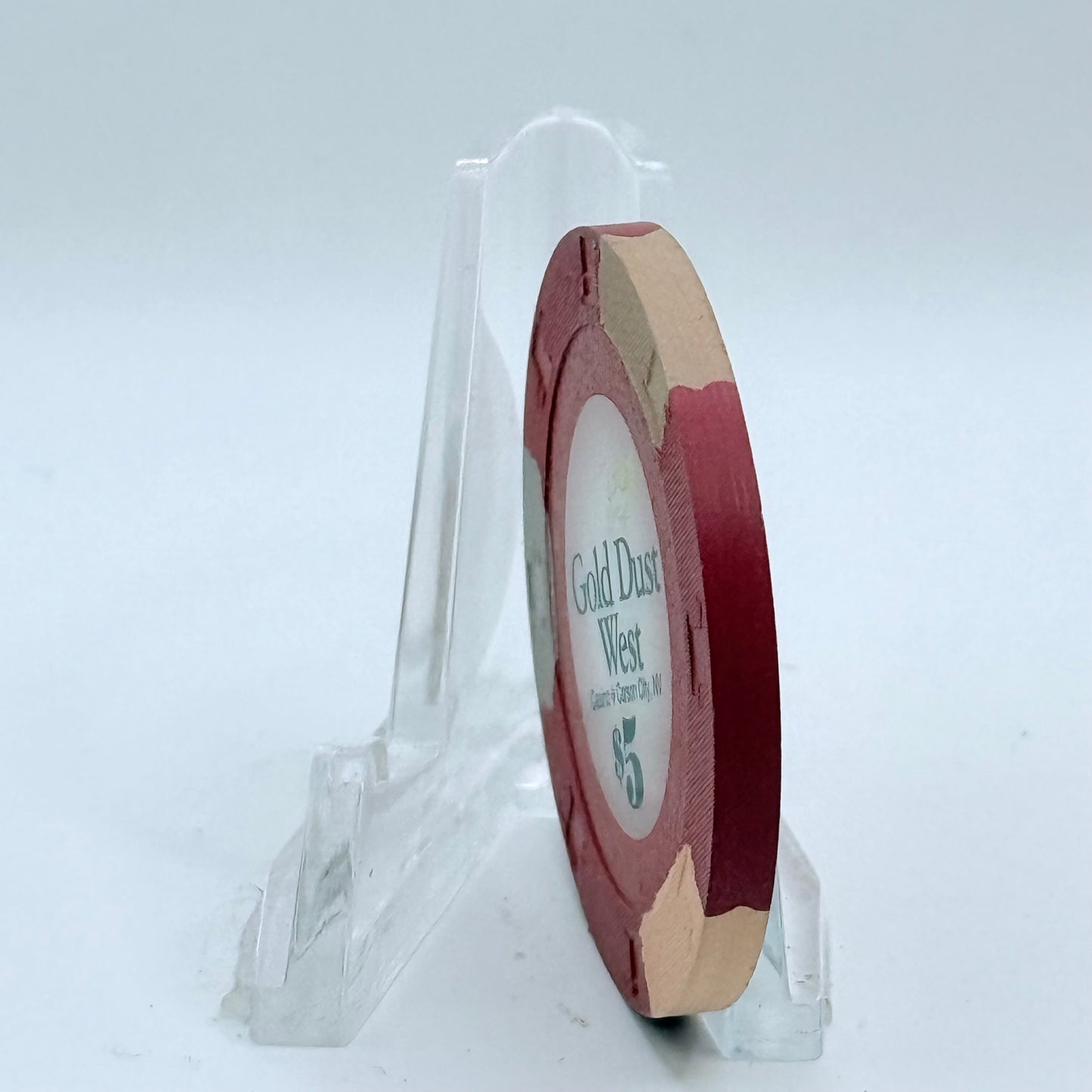 Gold Dust West Carson City Nevada 2007 $5 Casino Chip E6012