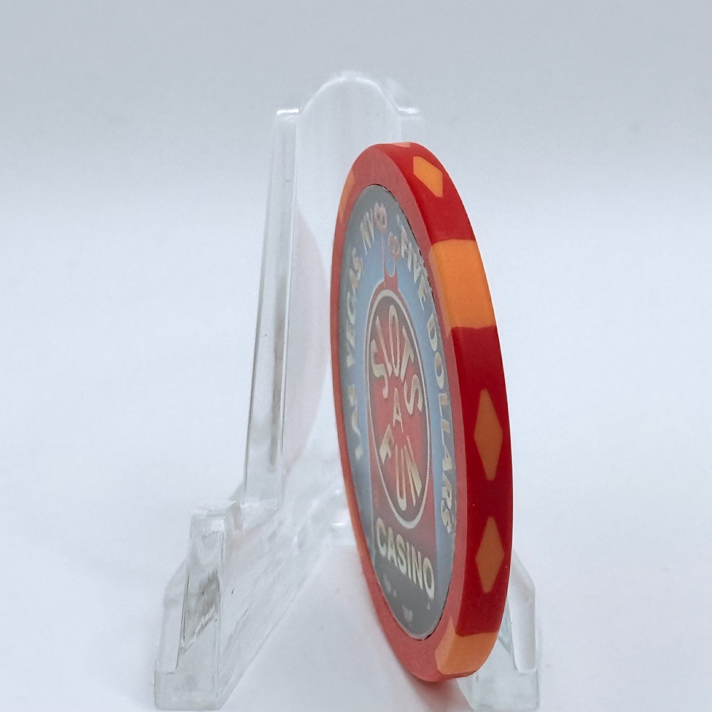 Slots-A-Fun Las Vegas Nevada 2003 'Happy New Year' LE $5 Casino Chip