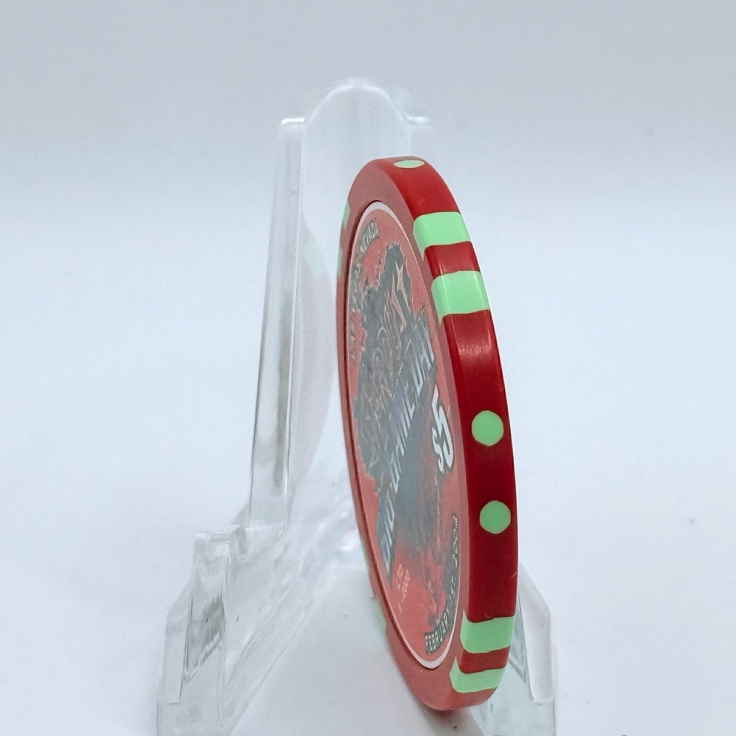 Stardust Las Vegas Nevada 2004 'Big Game Day' LE $5 Casino Chip E2594