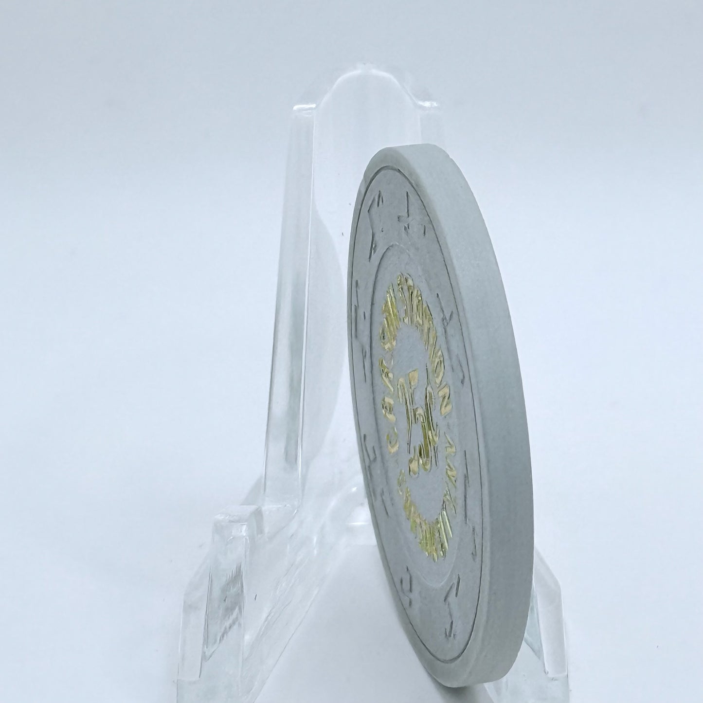 Carson Station Carson City Nevada 1990s $0.25 Casino Chip V2243