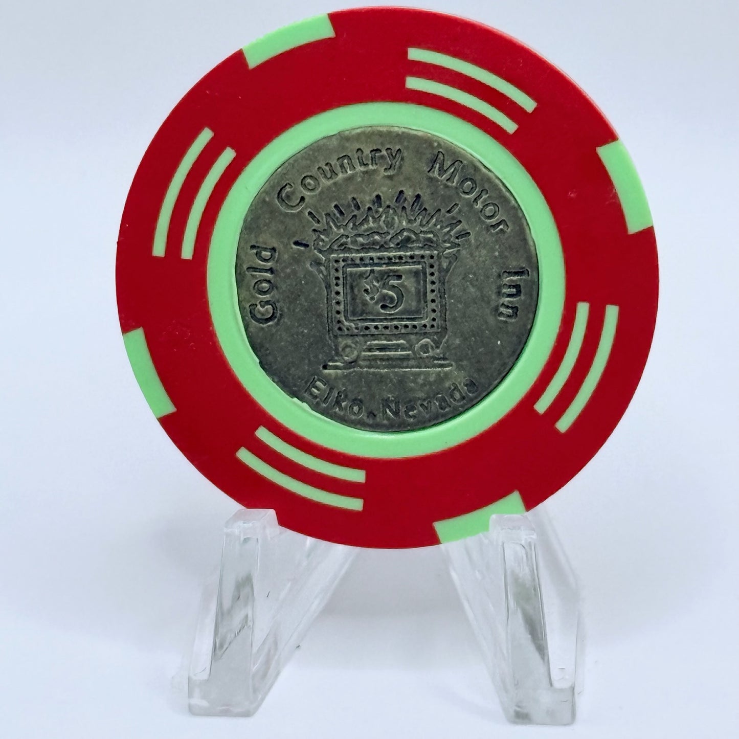 Gold Country Elko Nevada 1994 $5 Casino Chip N0496