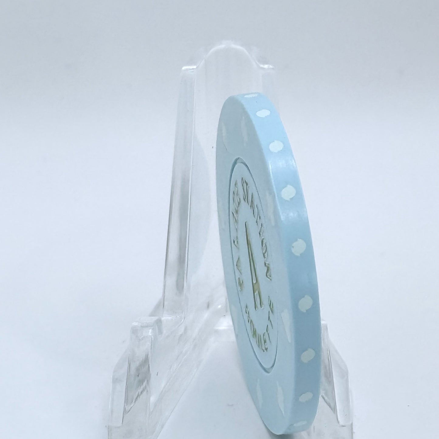 Palace Station Las Vegas Nevada 1988 Series 101 Roulette Casino Chip N0305