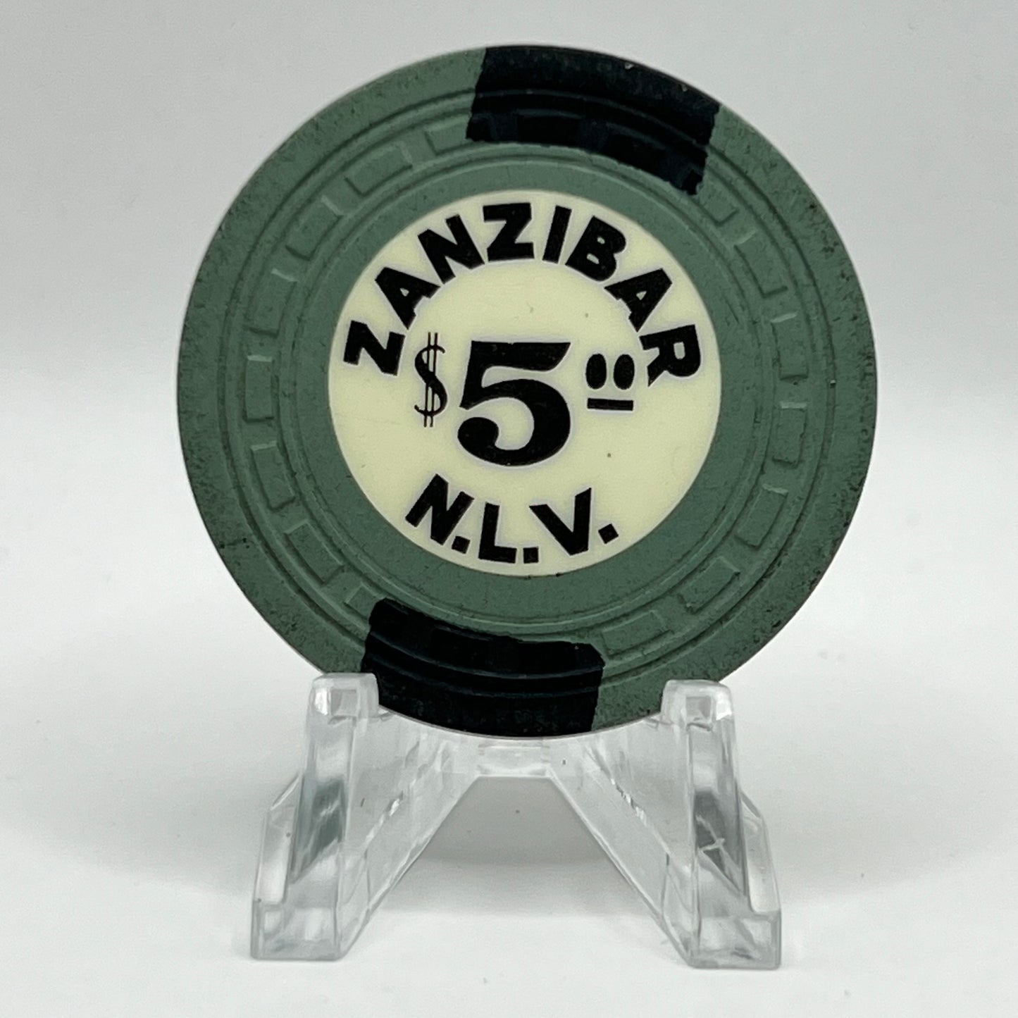 Zanzibar N. Las Vegas NV 1962 LE $5 Chip N6487.E