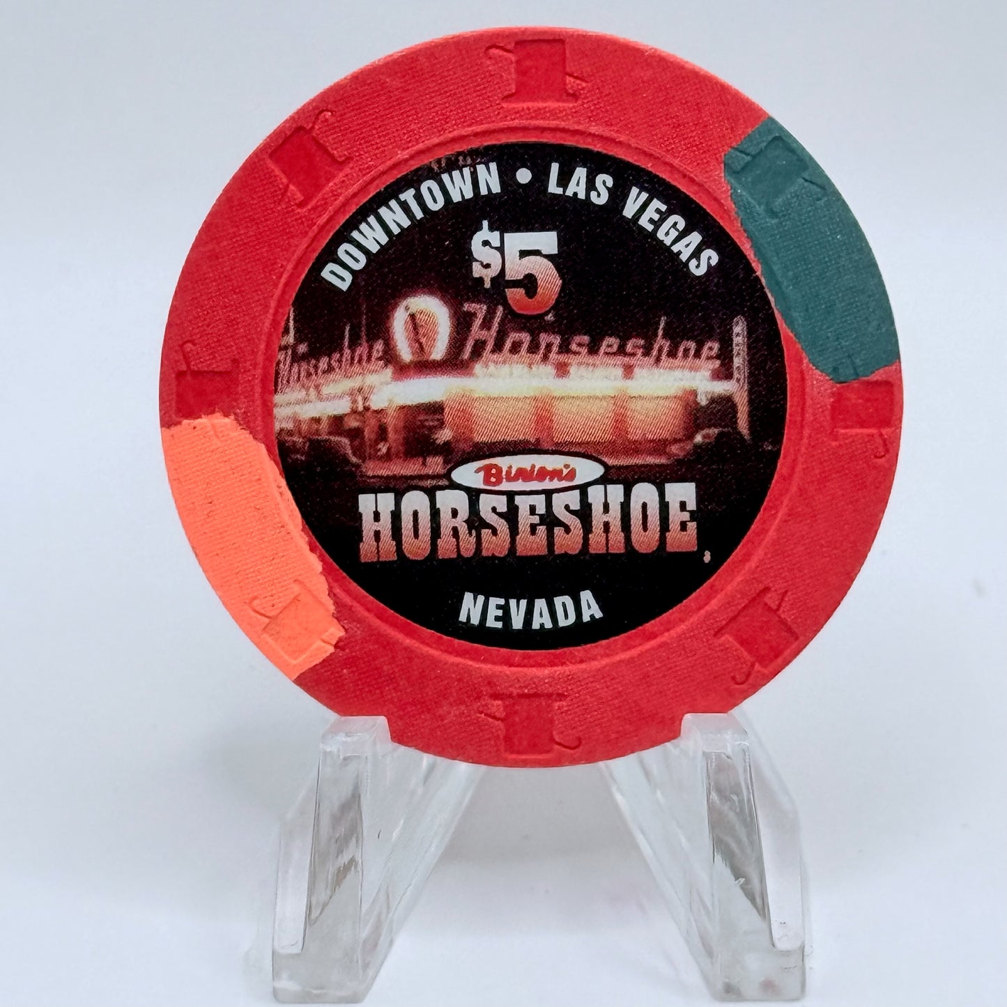 Horseshoe Club (Binion's) Las Vegas Nevada 2004 $5 Casino Chip E3137