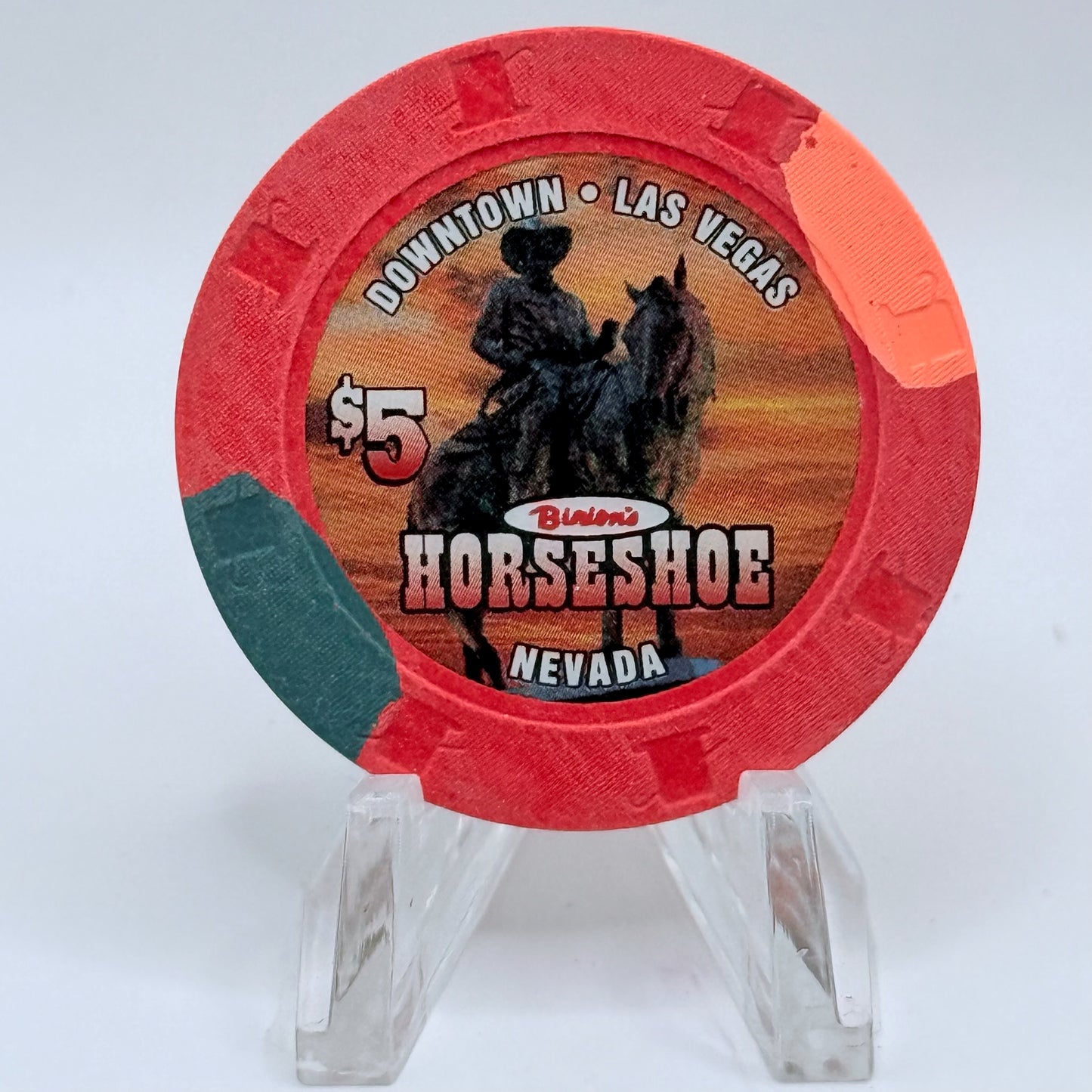 Horseshoe Club (Binion's) Las Vegas Nevada 2004 $5 Casino Chip E3136