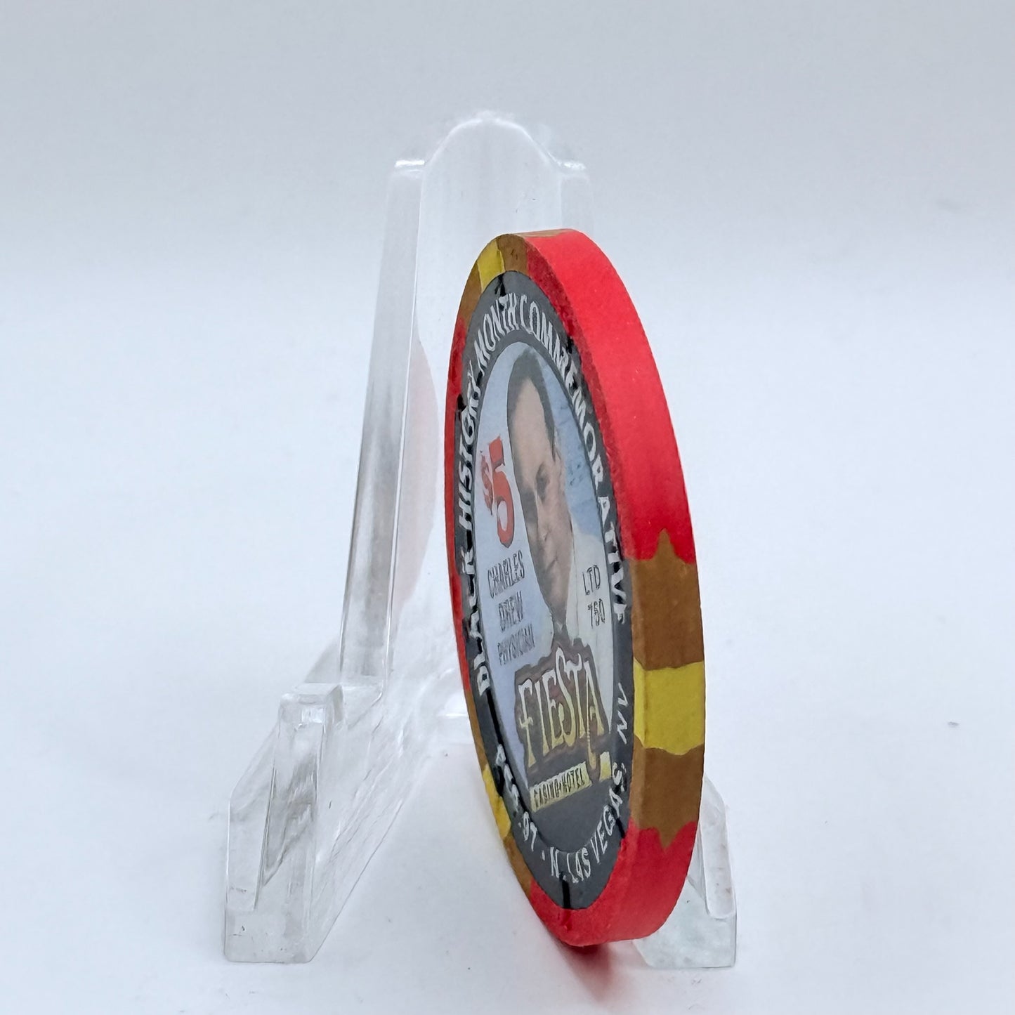 Fiesta Rancho N. Las Vegas Nevada 1997 Series 3 LE $5 Casino Chip N8228