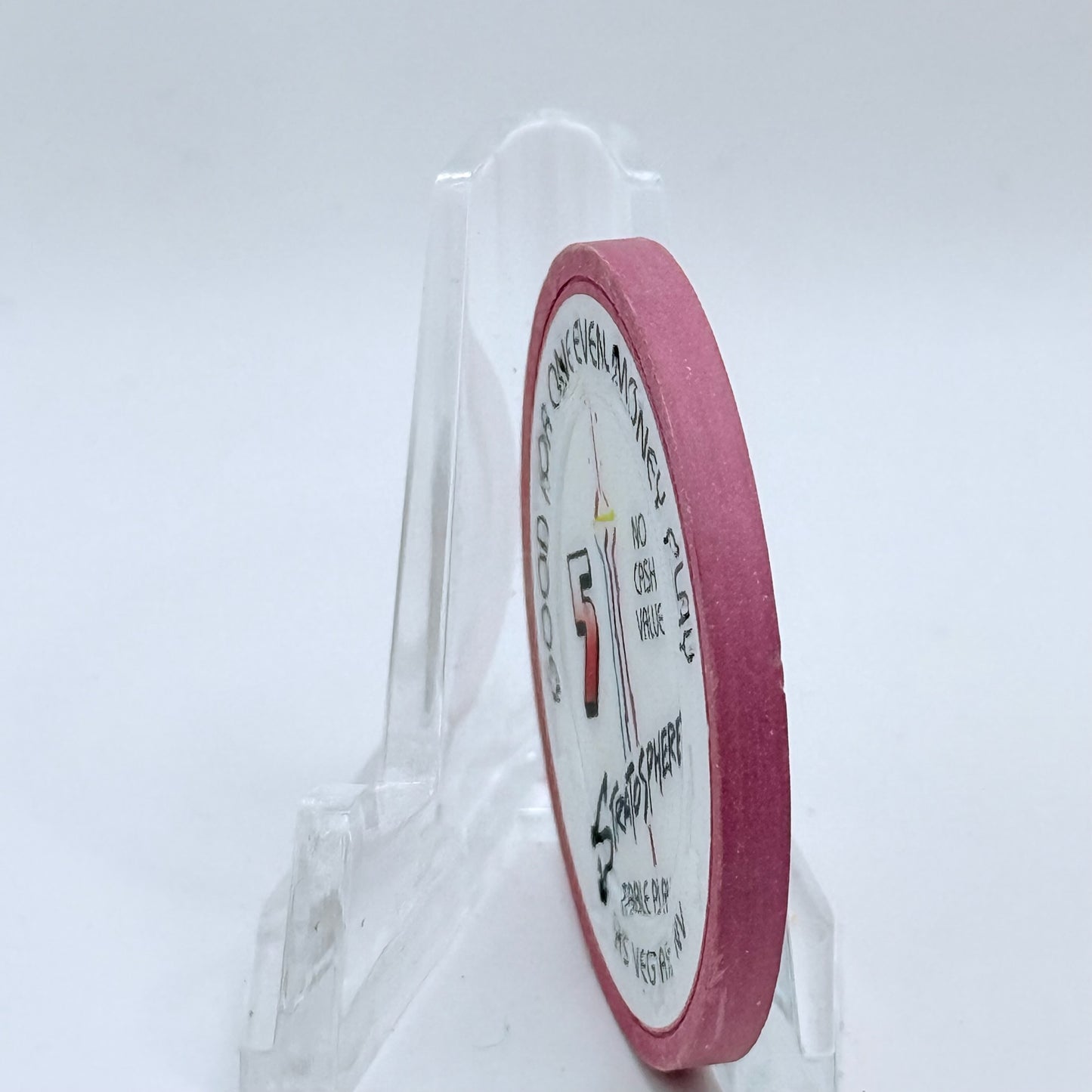 Stratosphere Las Vegas Nevada 1996 $5 NCV Casino Chip V1604