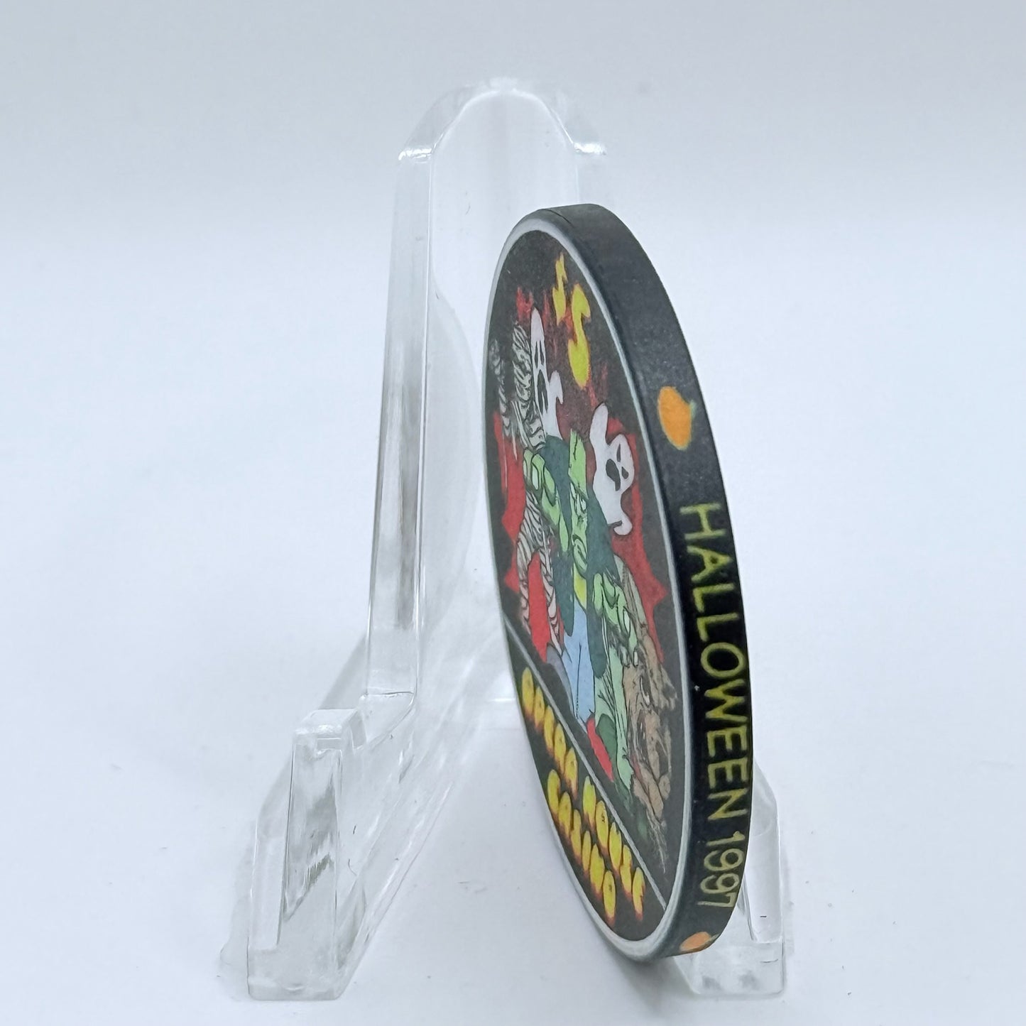 Opera House Casino N. Las Vegas Nevada 1997 'Halloween' LE $5 Casino Chip V1246