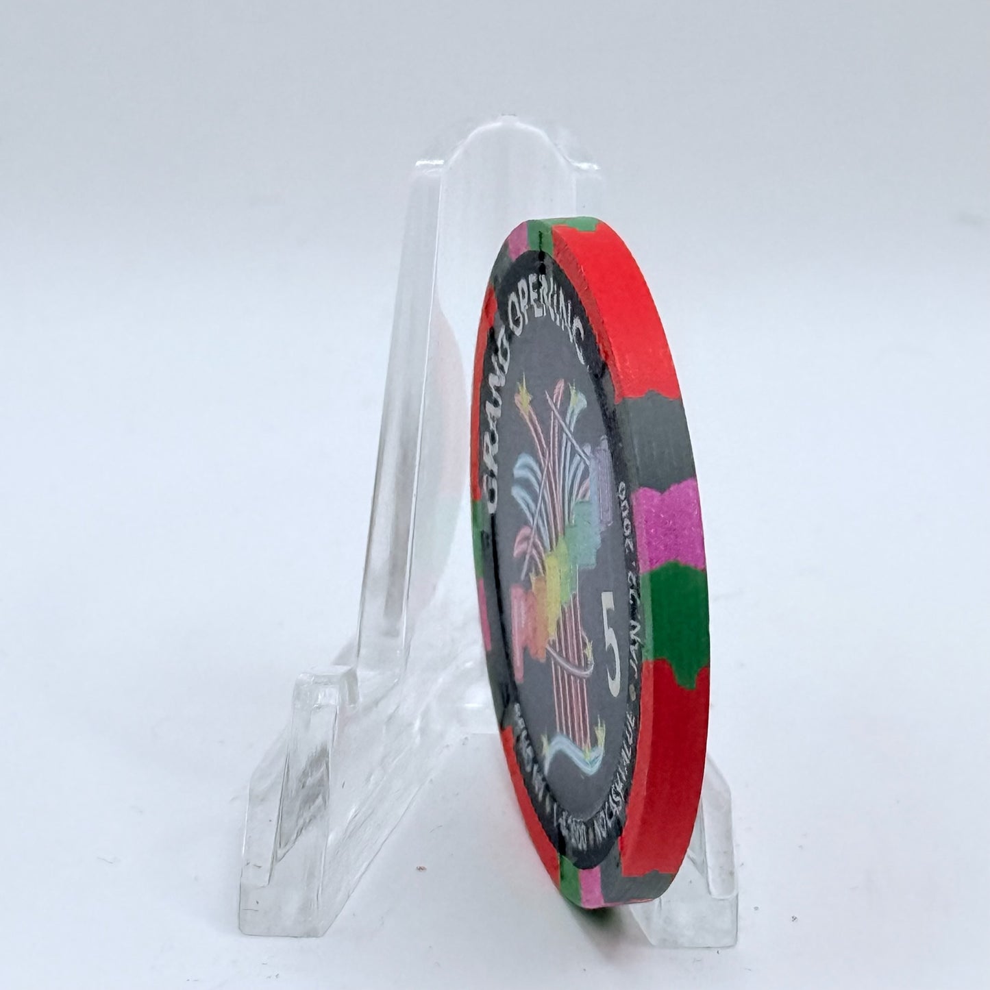 Peppermill Reno Nevada 2000 'Grand Opening' LE $5 NCV Casino Chip V5260