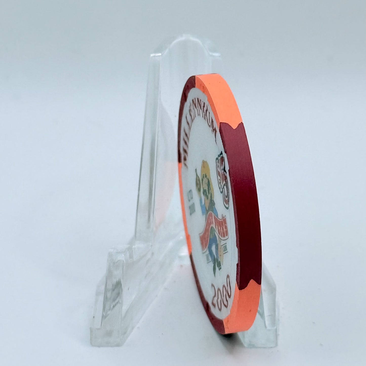 Whiskey Pete's Primm Nevada 1999 'Millennium' LE $5 Casino Chip V6032