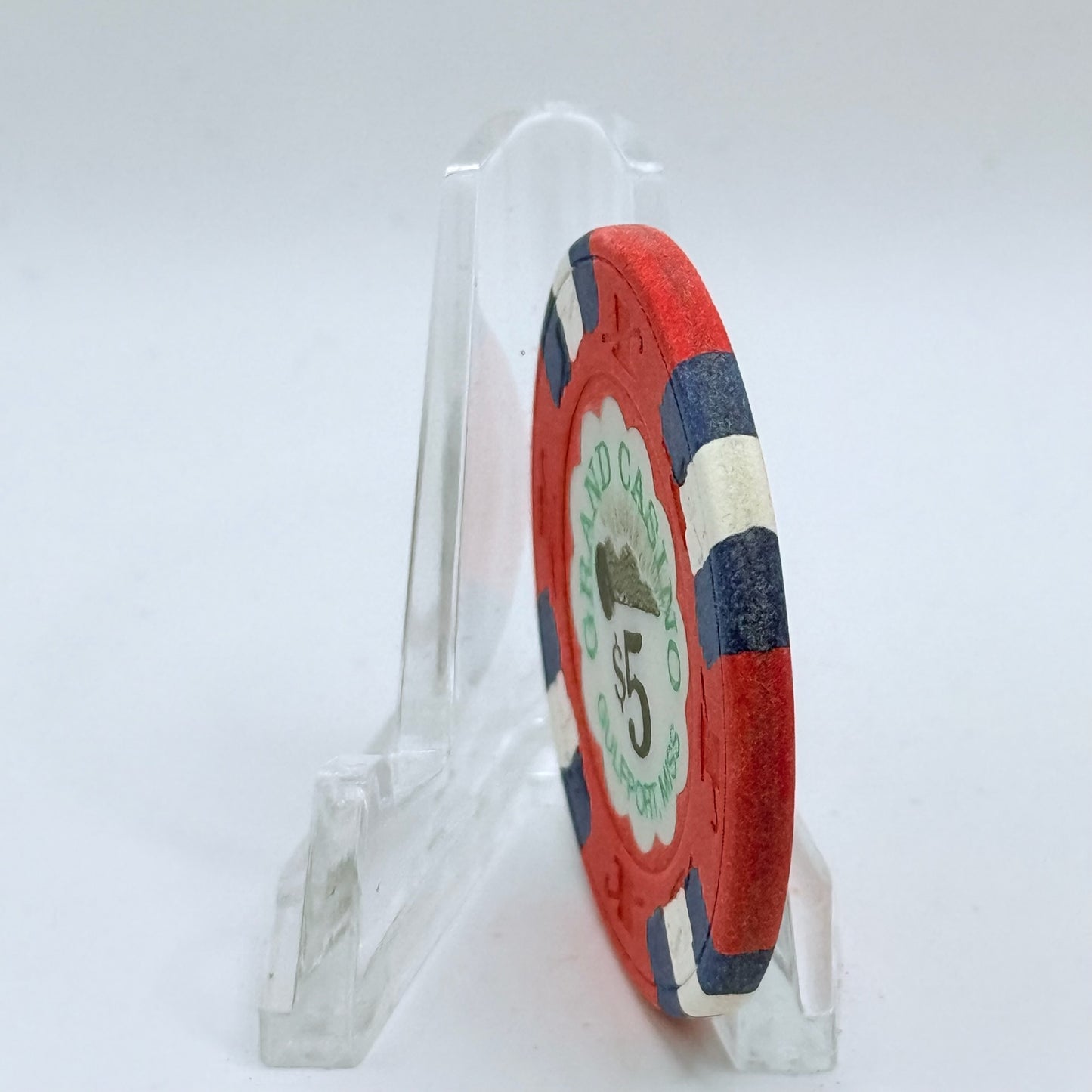 Grand Casino Gulfport Mississippi $5 Casino Chip