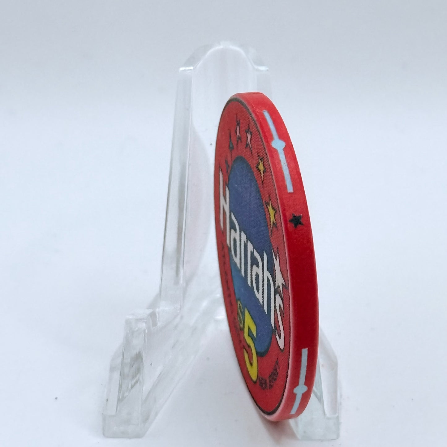 Harrah's (Marina) Atlantic City New Jersey 1993 'Party Island' LE $5 Casino Chip