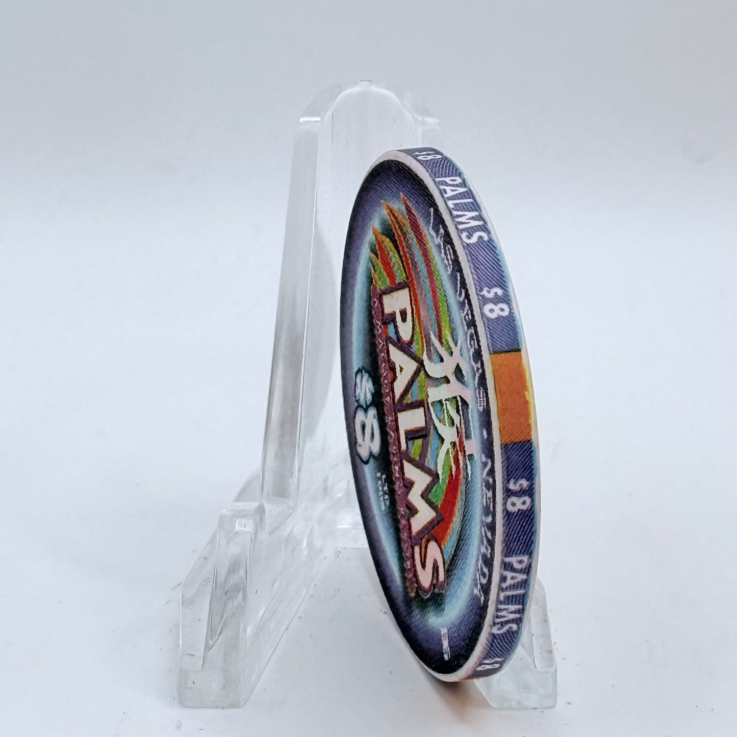 Palms Casino Resort Las Vegas Nevada 2004 'Year Of The Monkey' LE $8 Casino Chip E1979