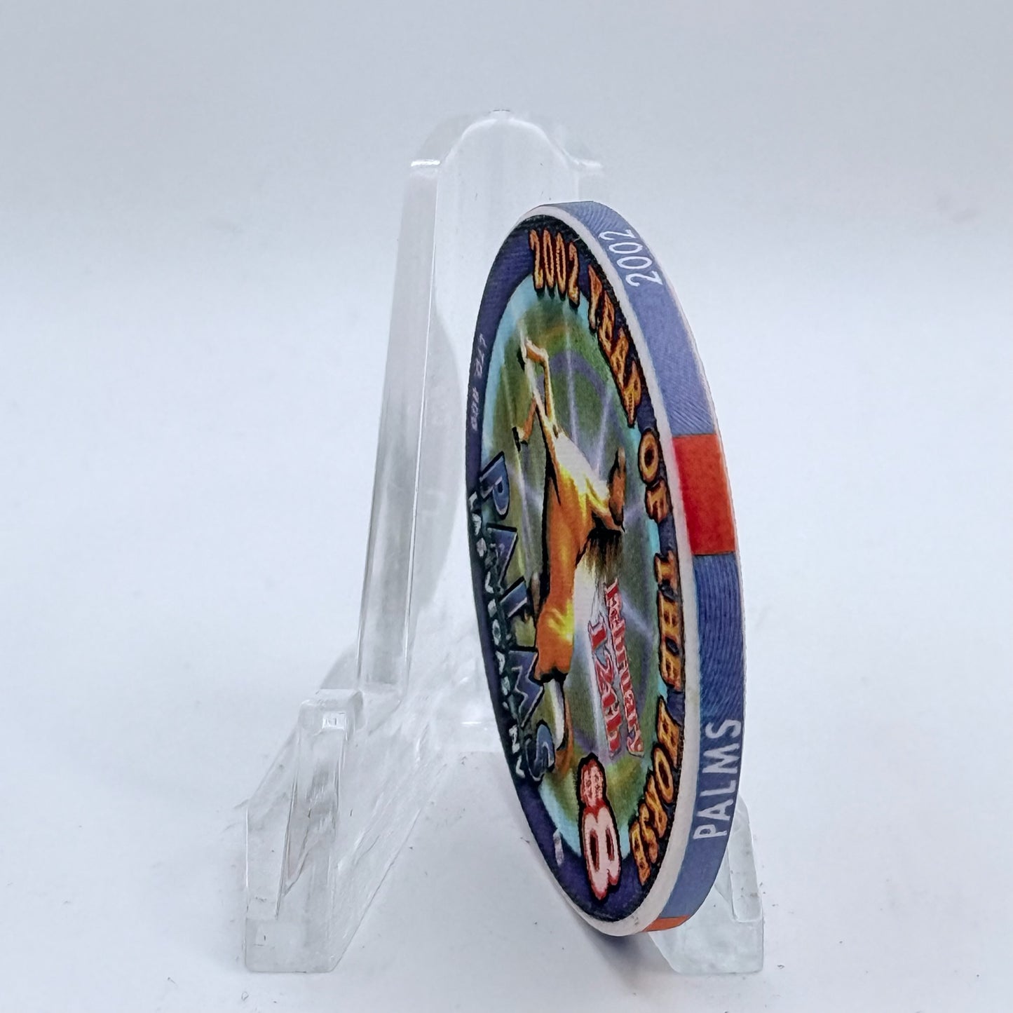 Palms Casino Resort Las Vegas Nevada 2002 'Year Of The Horse' LE $8 Casino Chip V9466