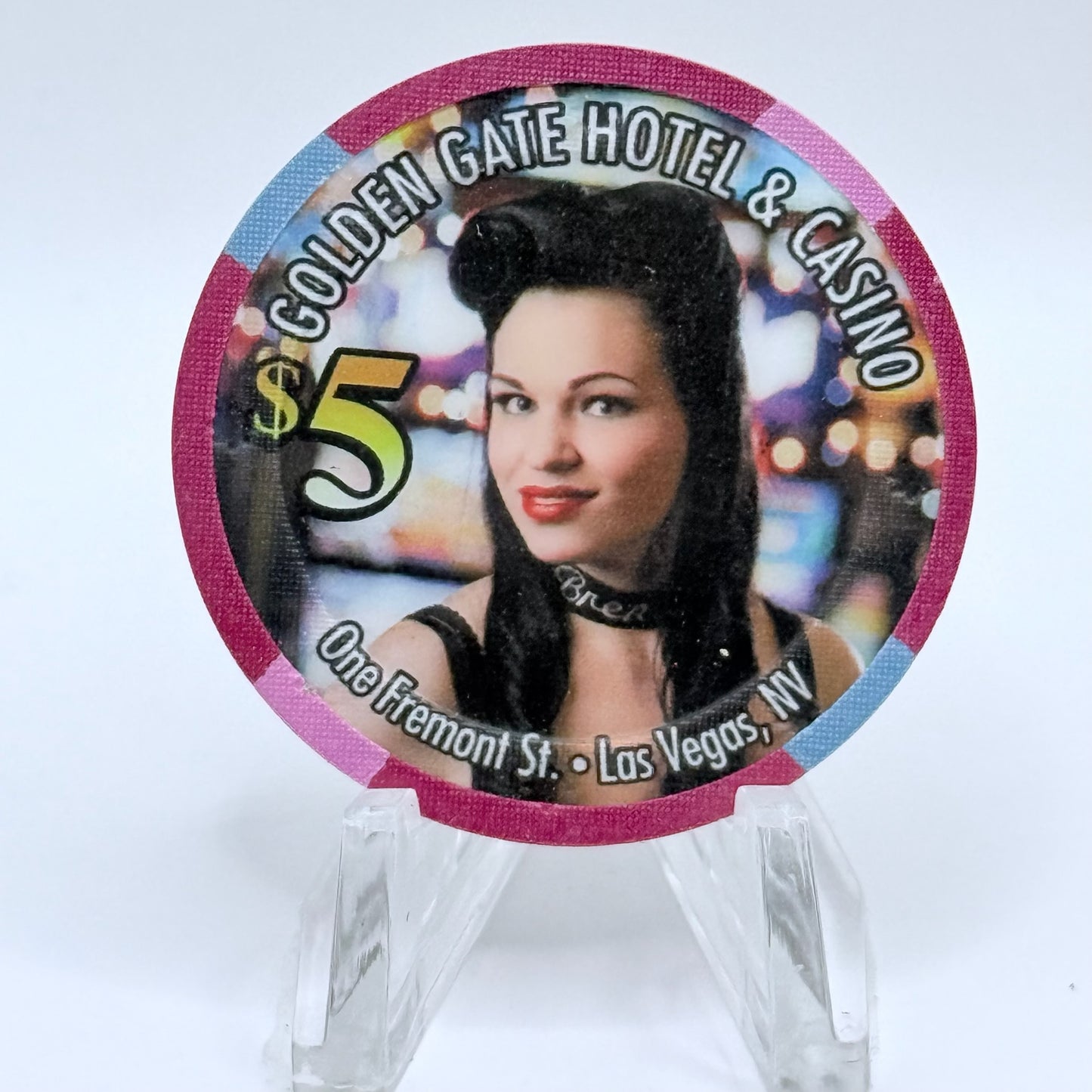 Golden Gate Las Vegas Nevada 2012 Series 5 LE $5 Casino Chip D0690