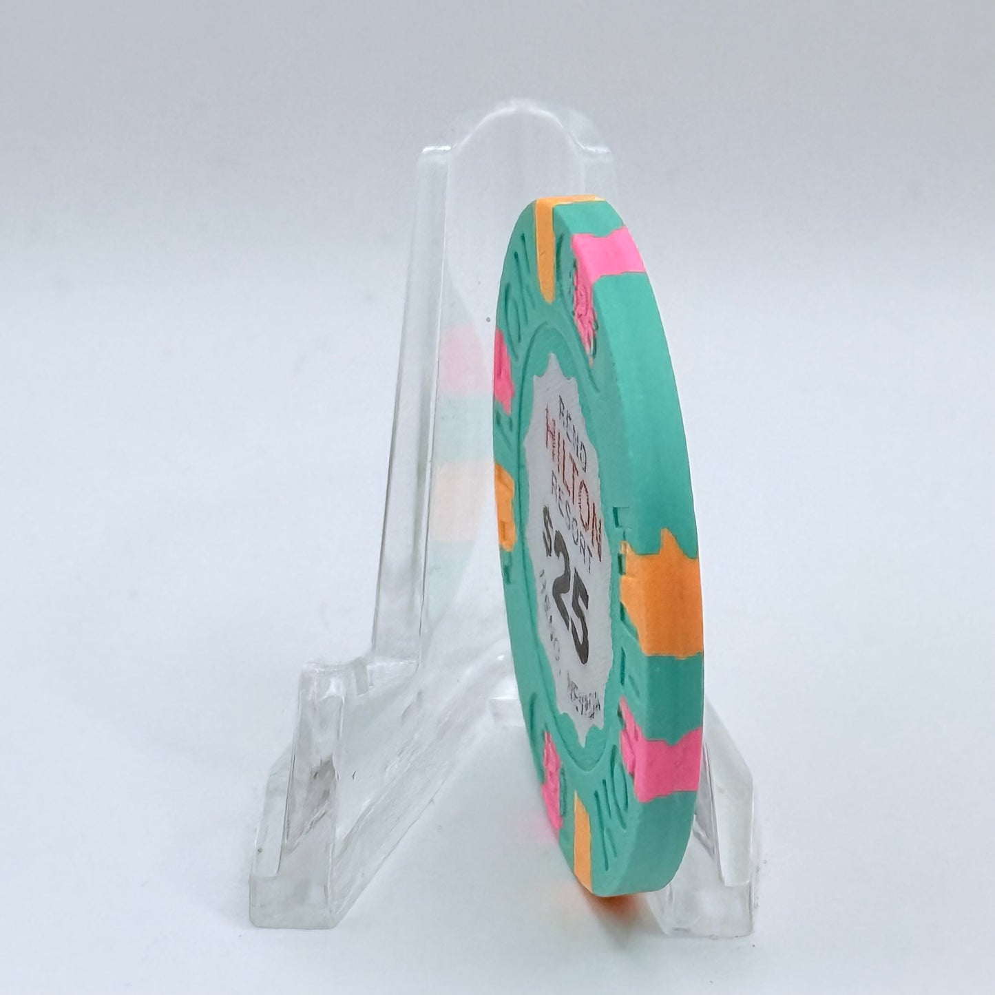 Hilton Resort Reno Nevada 1992 $25 Casino Chip N4642