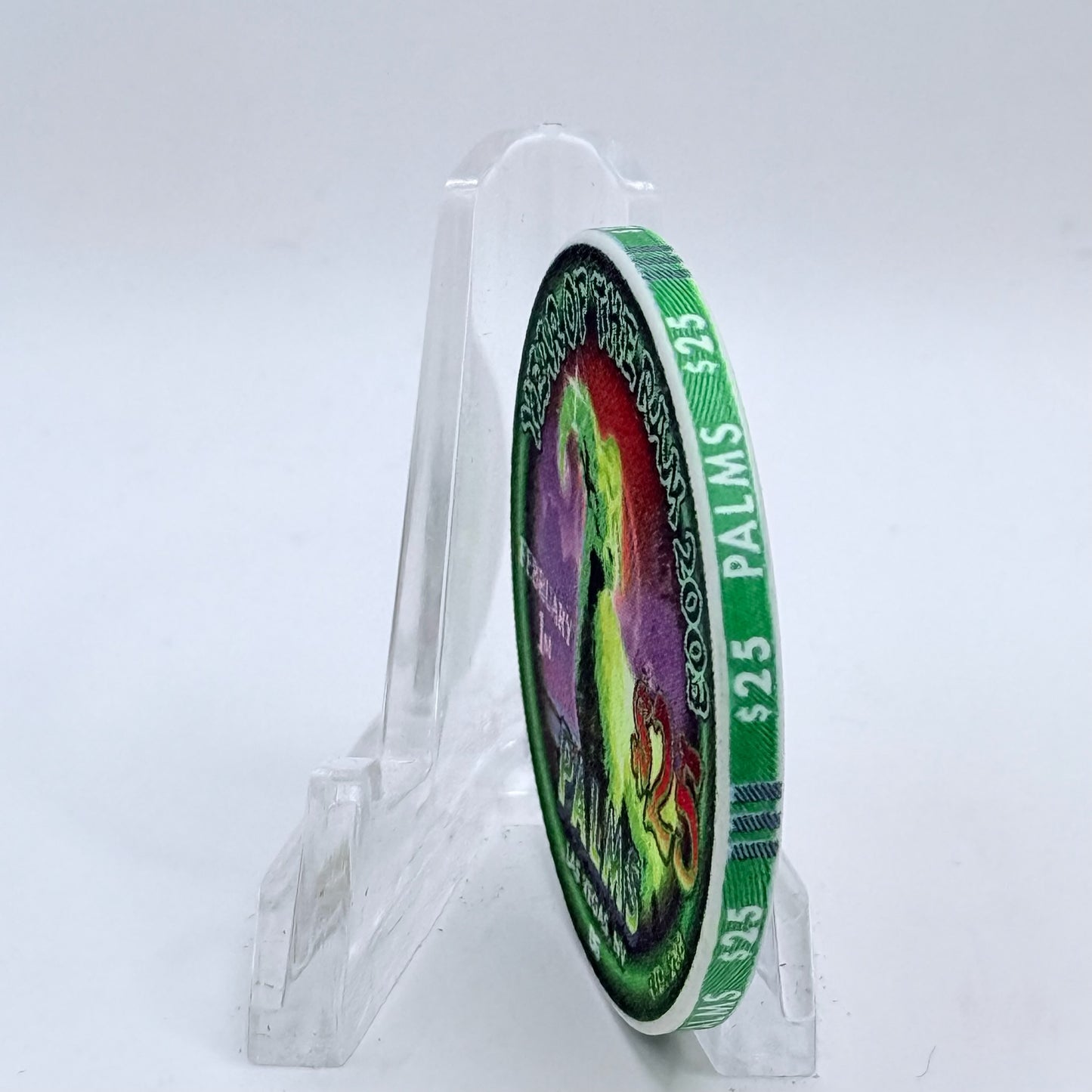 Palms Casino Resort Las Vegas Nevada 2003 'Year Of The Ram' LE $25 Casino Chip E2011