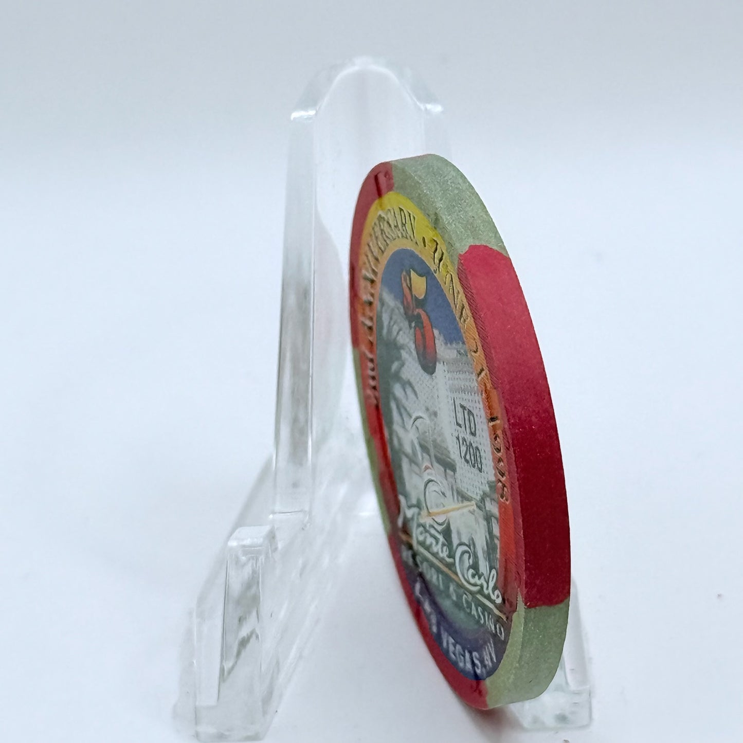 Monte Carlo Resort & Casino Las Vegas Nevada 1998 'Brewmaster Special' LE $5 Casino Chip V1157