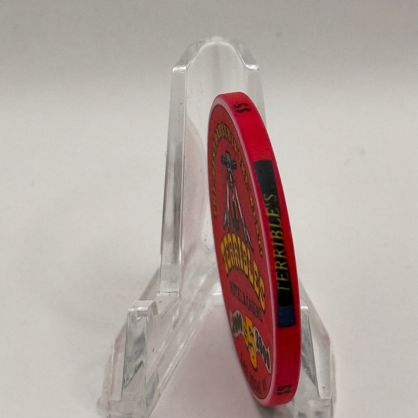 Terrible's Hotel Casino Las Vegas Nevada 2000 'Grand Opening' LE $5 Casino Chip V7422