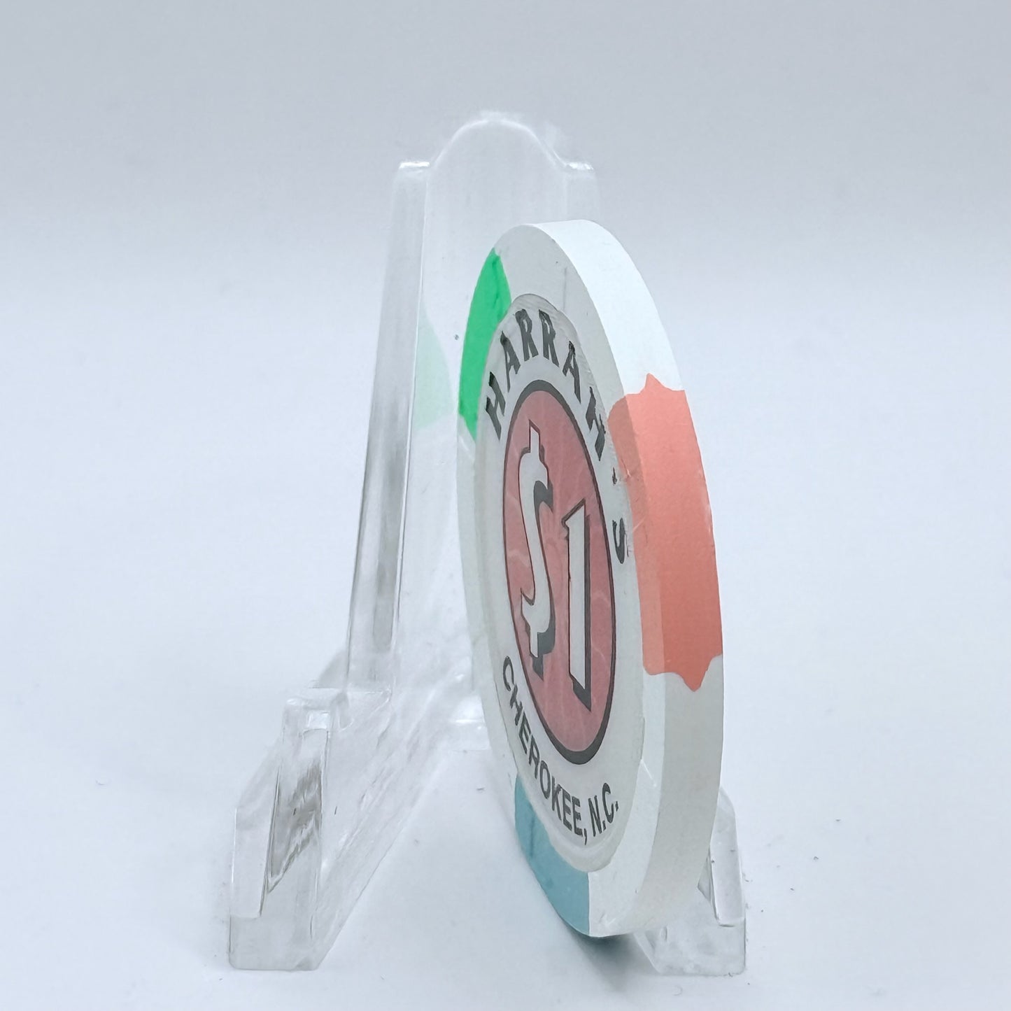 Harrah's Cherokee North Carolina $1 Casino Chip