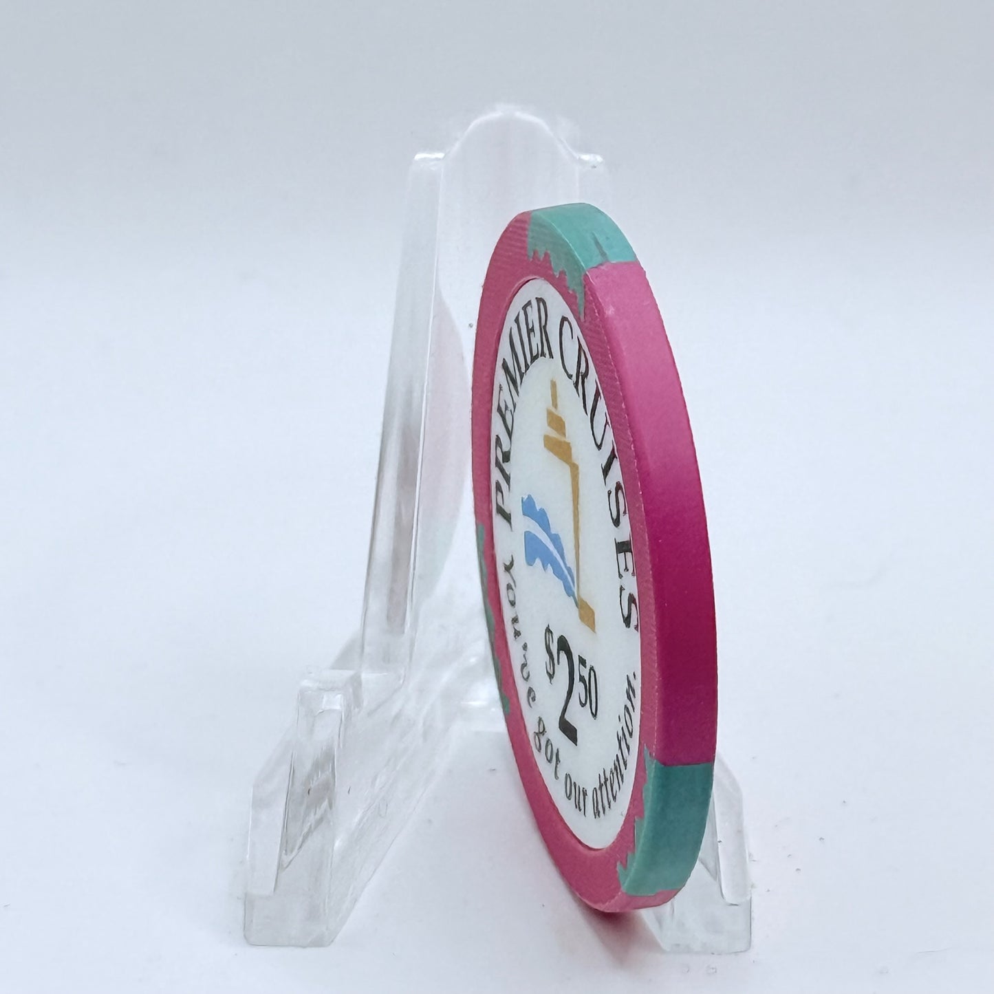 Premier Cruise Line/Big Red Boat Cape Canaveral Florida $2.50 Casino Chip