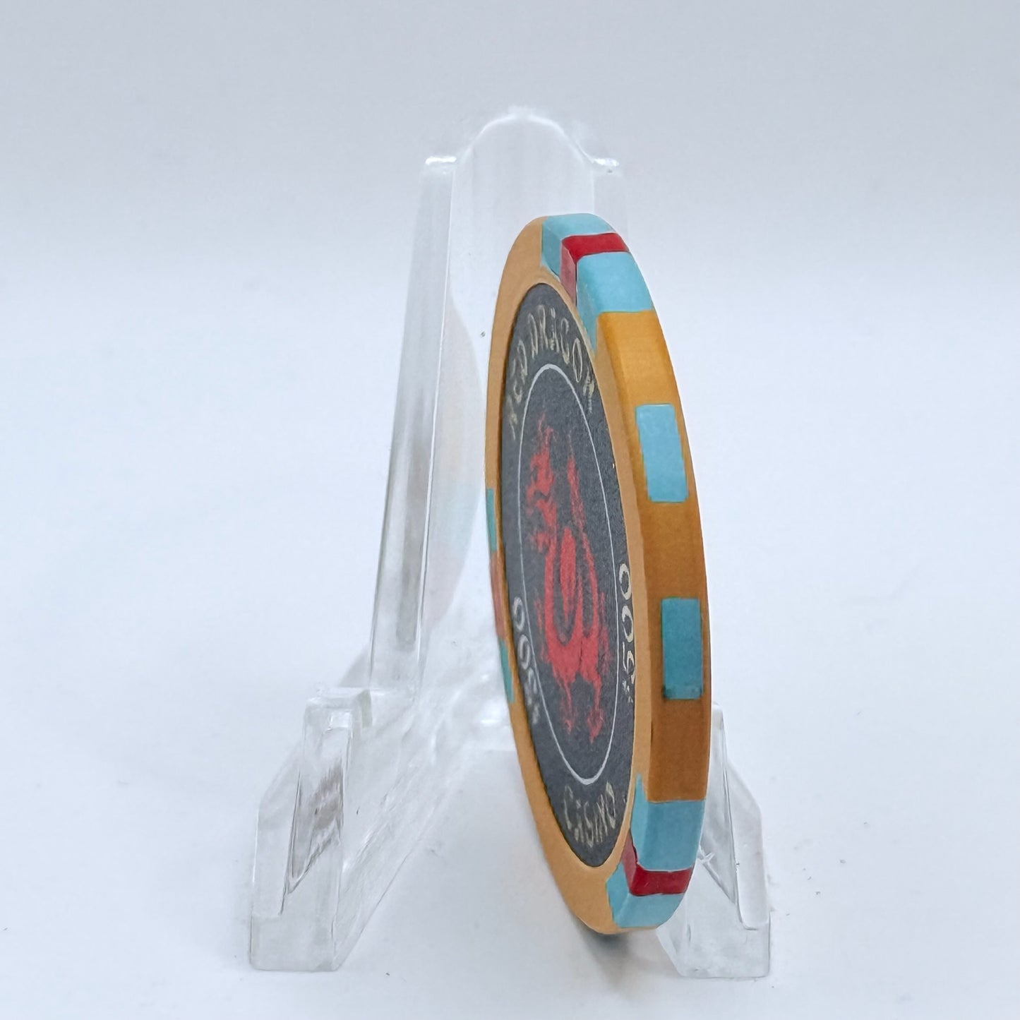 Red Dragon Casino Las Vegas Nevada 2000 $500 Movie Prop Chips