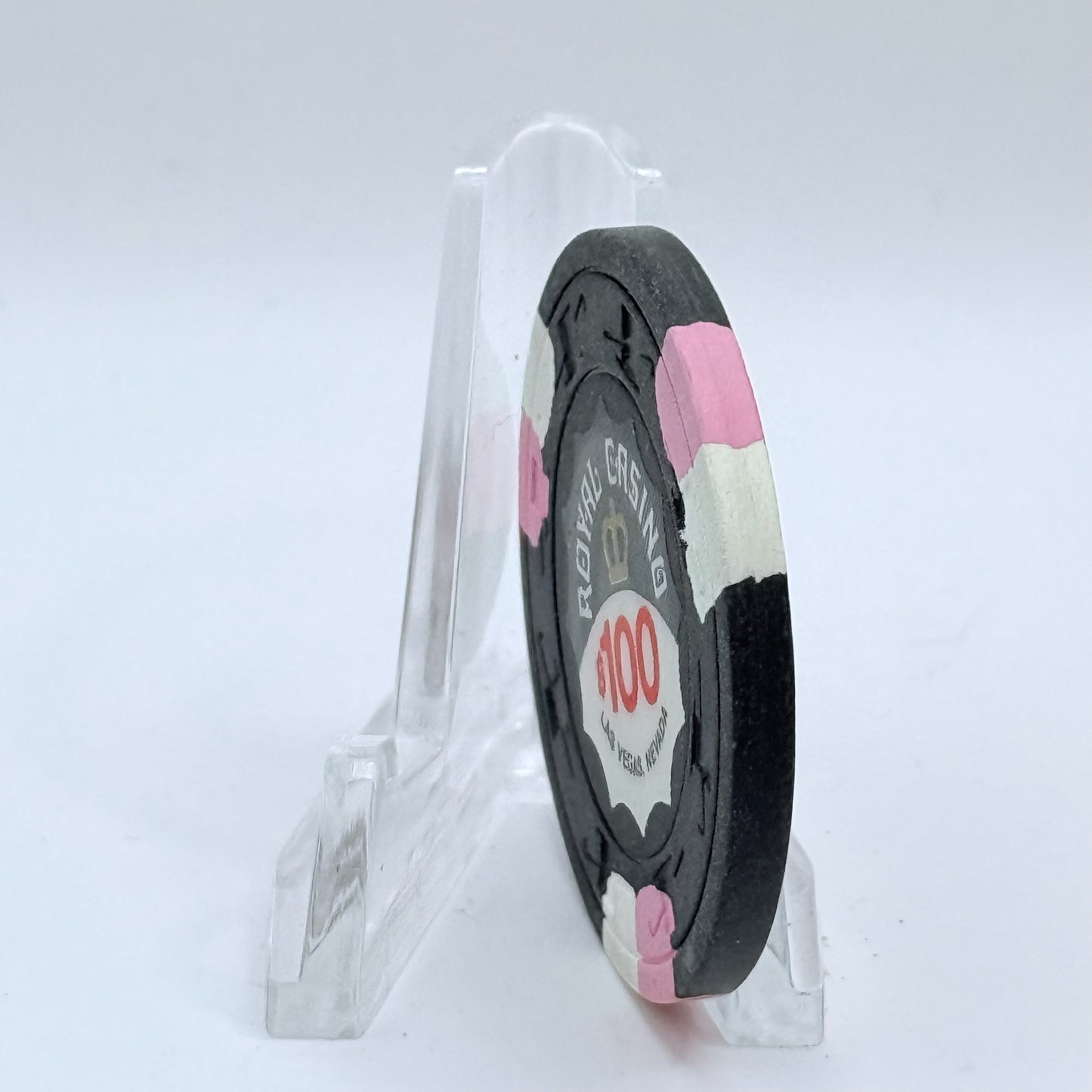 Royal Casino Las Vegas Nevada 1977 $100 Casino Chip N2073