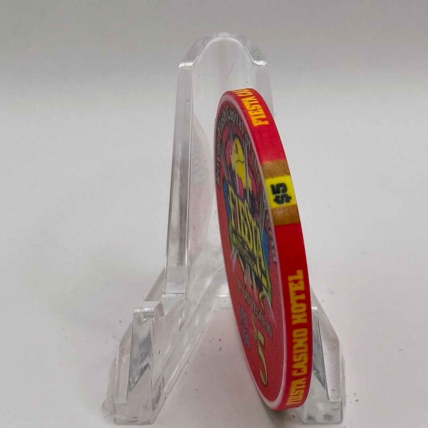 Fiesta Rancho N. Las Vegas Nevada 1999 'Last Derby of the Millennium' LE $5 Casino Chip V2418