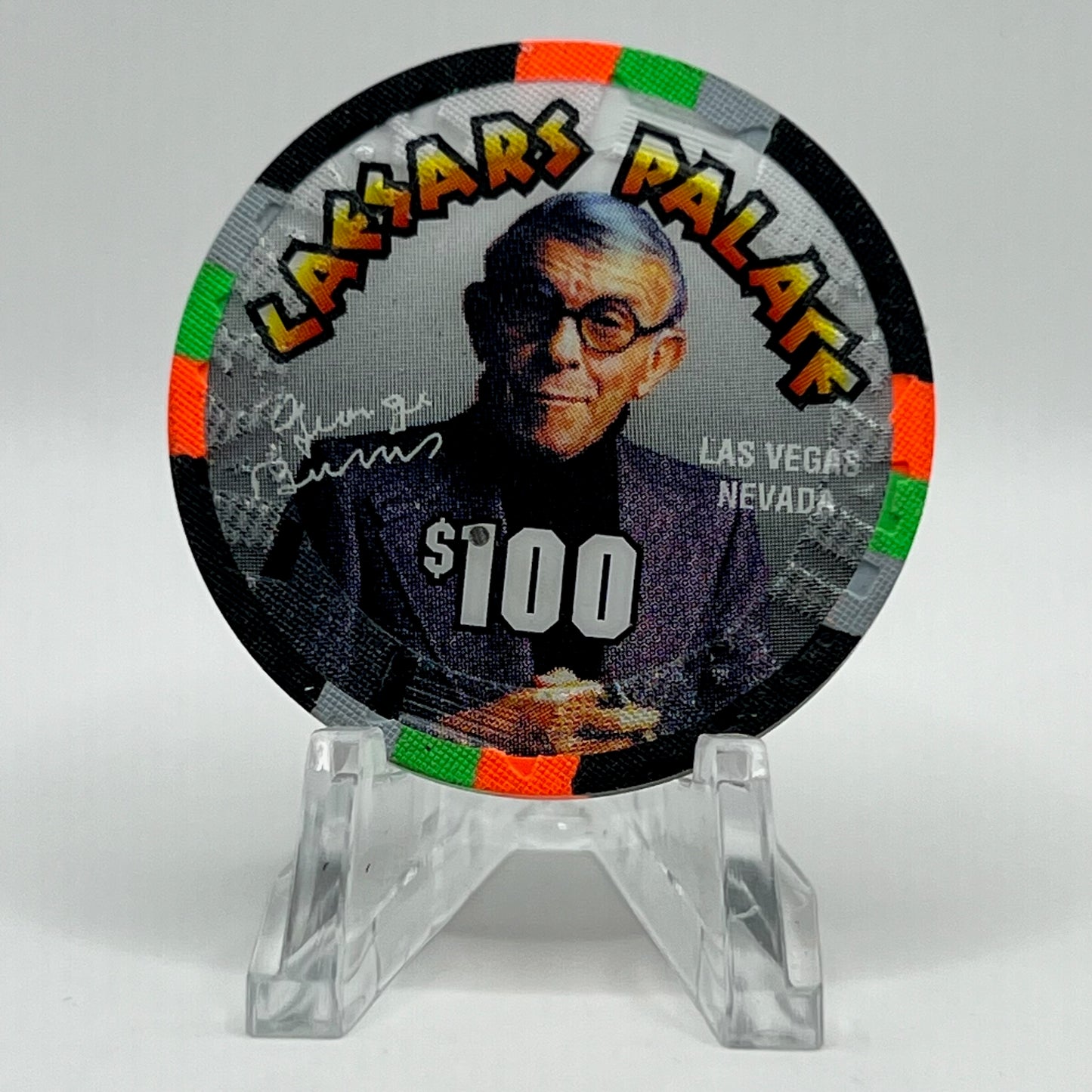 Caesars Palace Las Vegas NV 1995 LE $100 Chip N4680