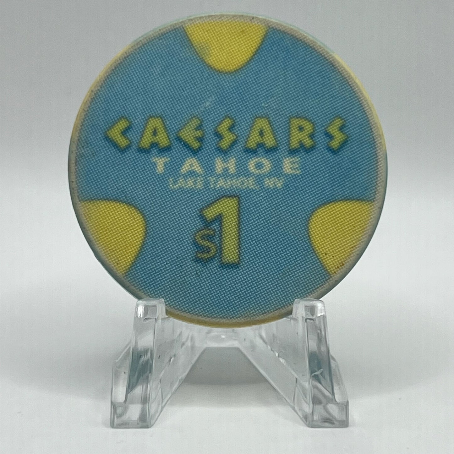 Caesars Tahoe Lake Tahoe NV 1995 $1 Chip N0558