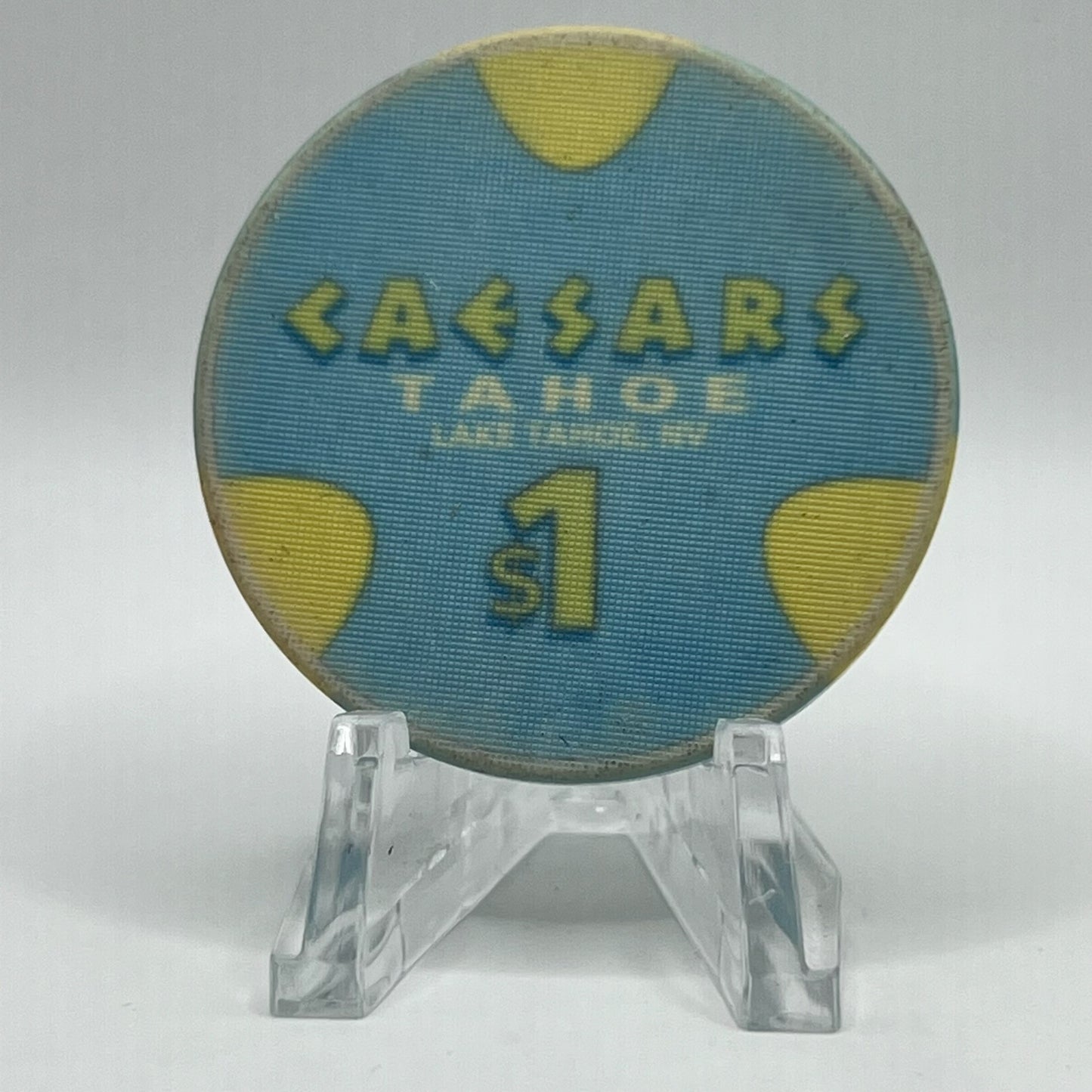 Caesars Tahoe Lake Tahoe NV 1995 $1 Chip N0558