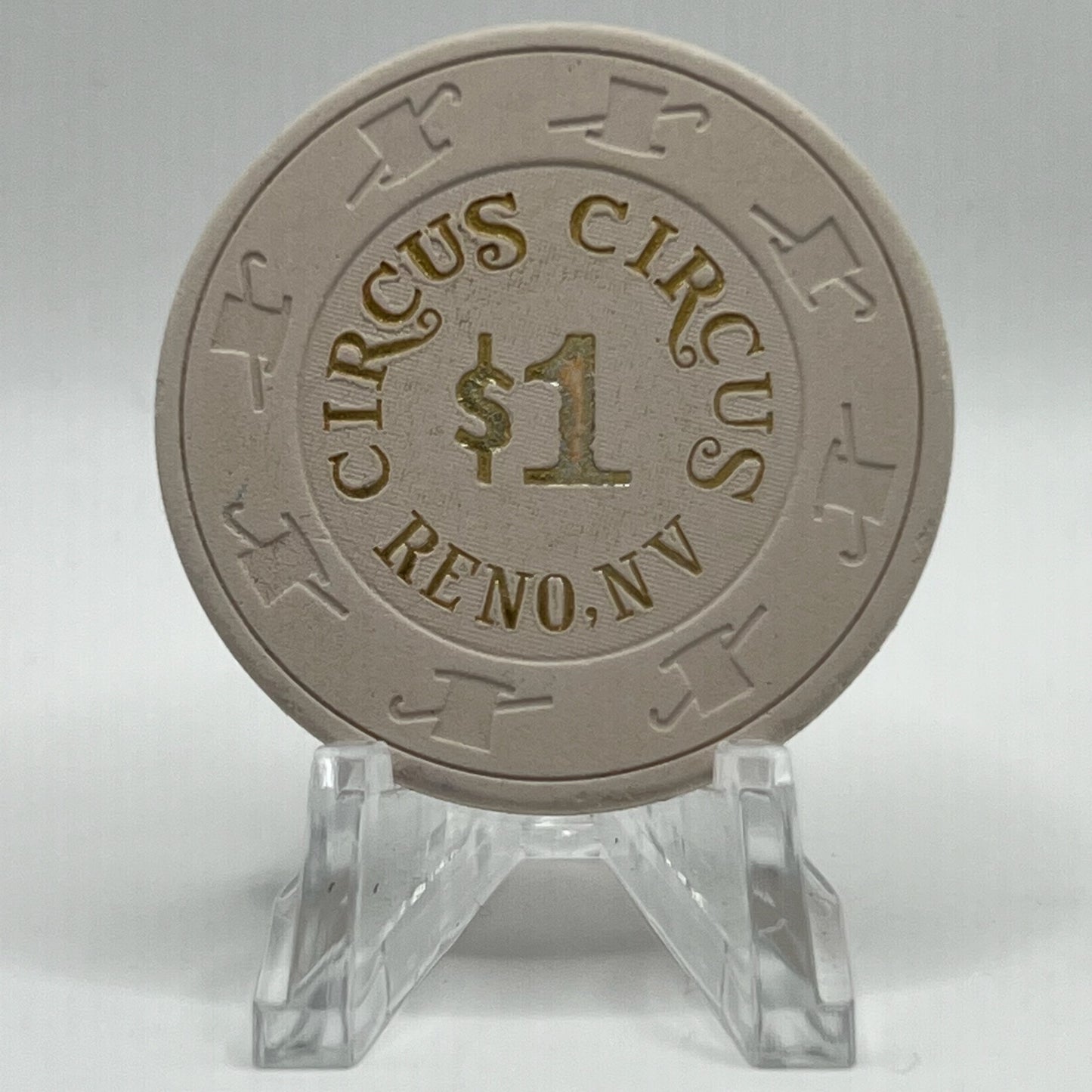 Circus Circus Reno NV 1989 $1 Chip N2959