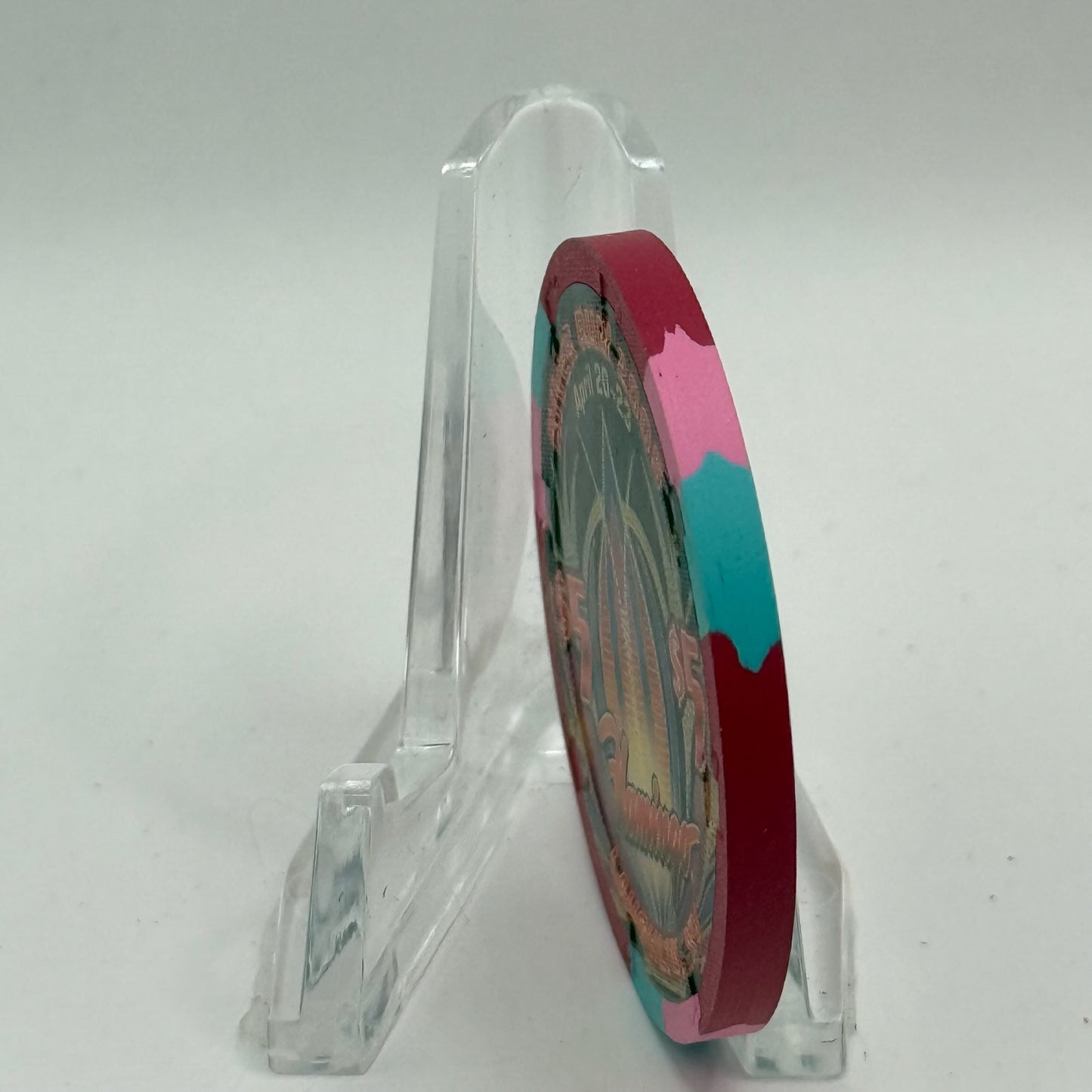 Flamingo Laughlin Nevada 2005 'River Run' LE $5 Casino Chip E4548