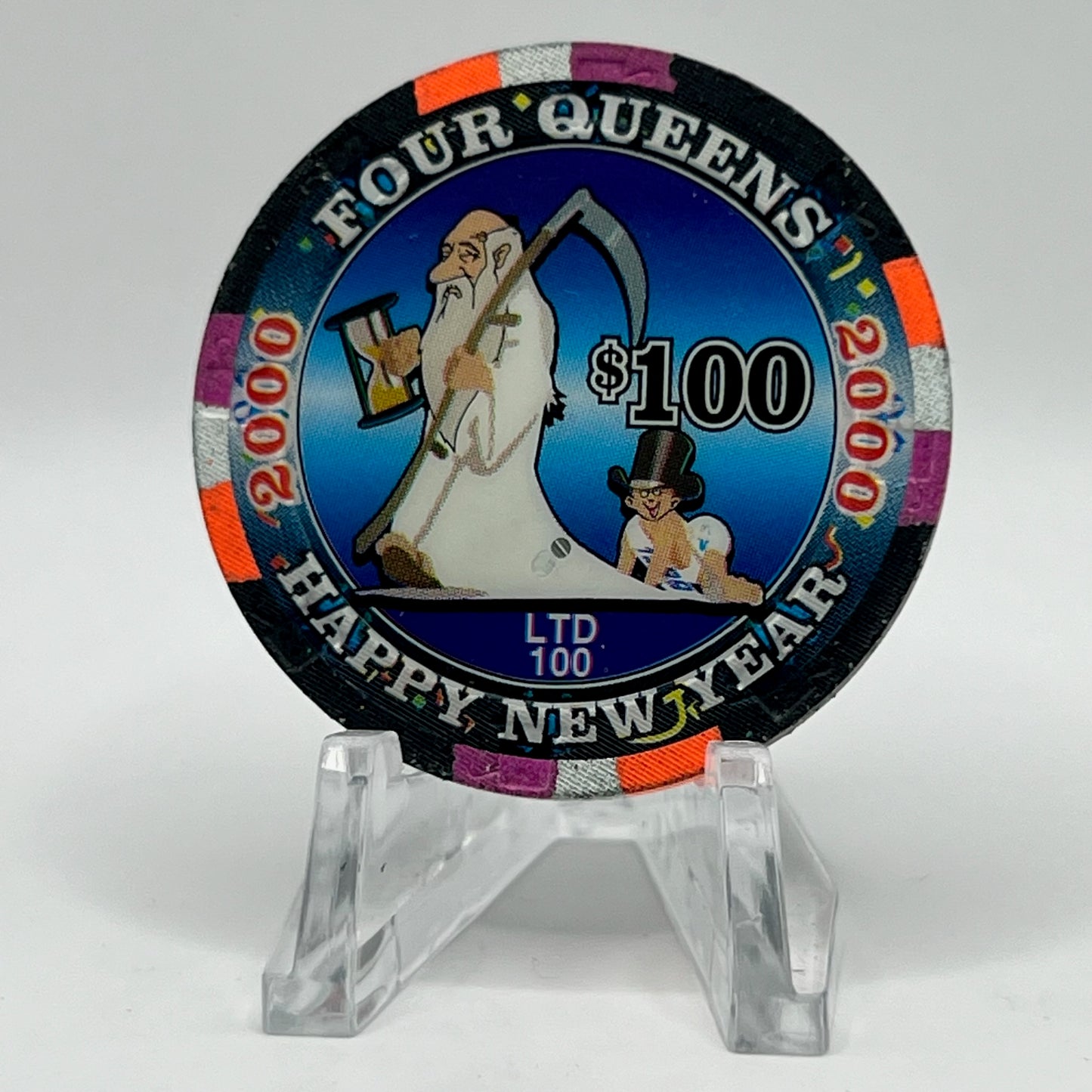 Four Queens Las Vegas NV 1999 LE $100 Chip