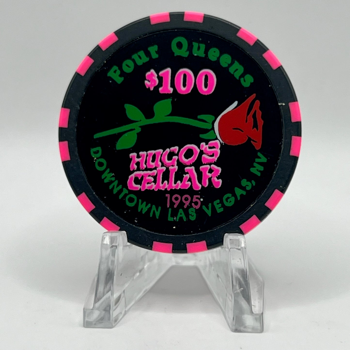 Four Queens Las Vegas NV 1995 LE $100 Chip N8378