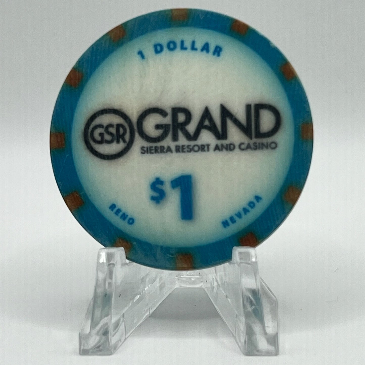 Grand Sierra Resort Reno Nevada 2013 $1 Casino Chip D1231
