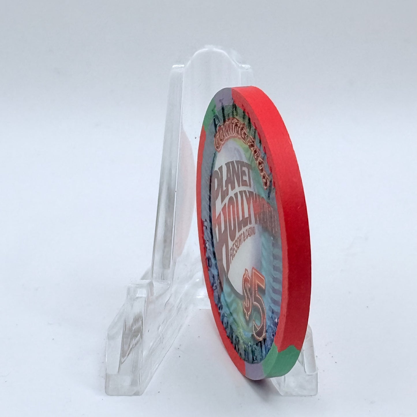 Aladdin Resort & Casino Las Vegas Nevada 2006 'Miss America' LE $5 Casino Chip E7734