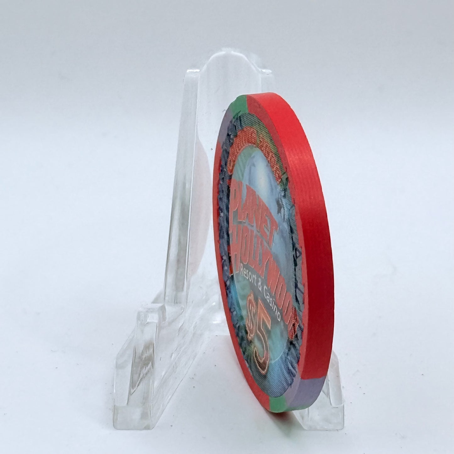 Aladdin Resort & Casino Las Vegas Nevada 2005 'Journey' LE $5 Casino Chip E7729