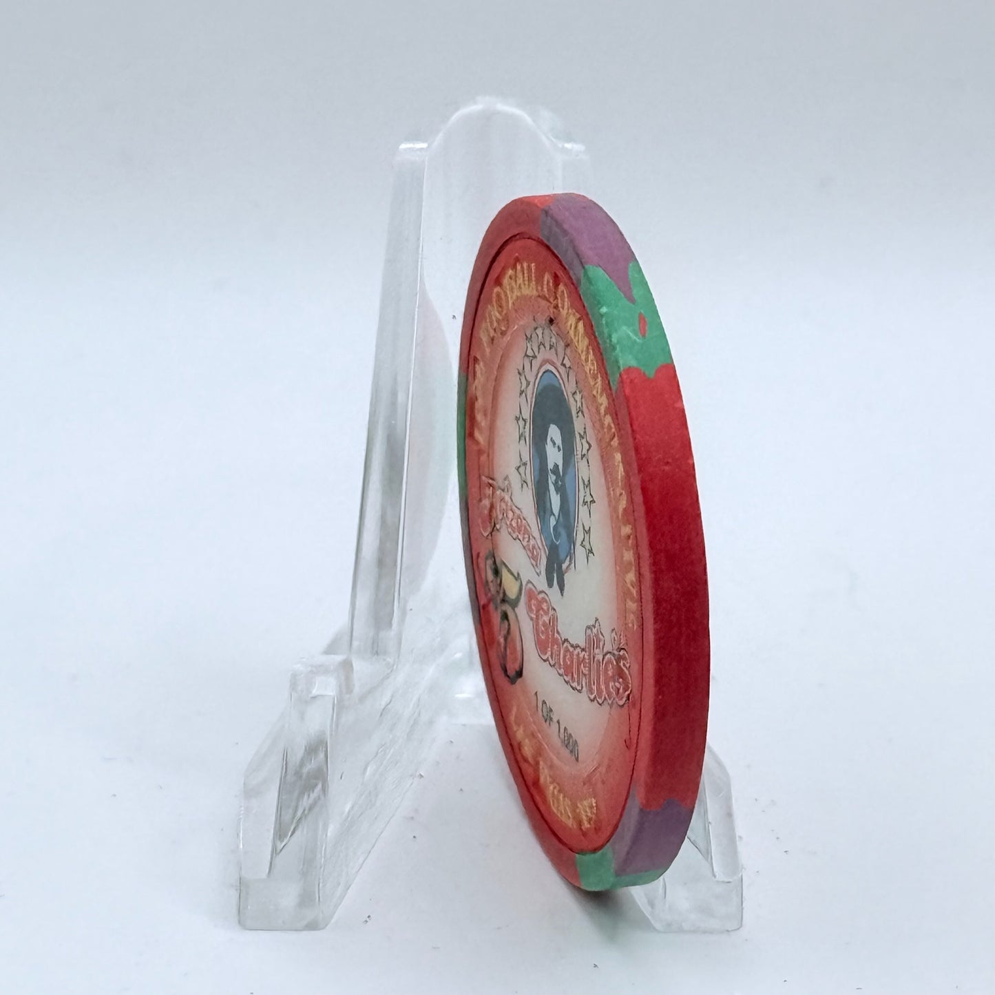 Arizona Charlie's Decatur (West) Las Vegas Nevada 1996 'Football Commemorative' Series 5 LE $5 Casino Chip N2440