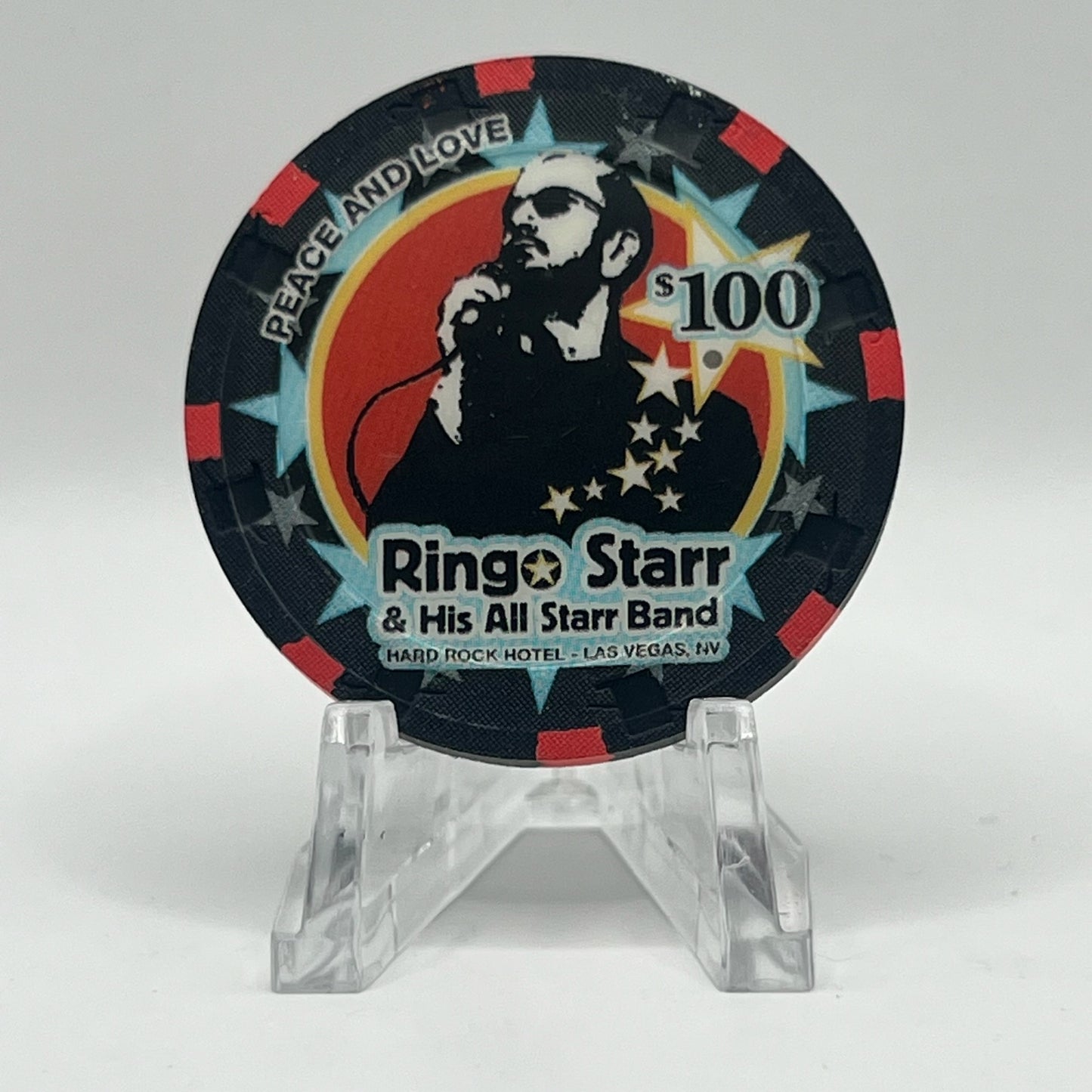 Hard Rock - Las Vegas Las Vegas NV 2003 LE $100 Chip E0800