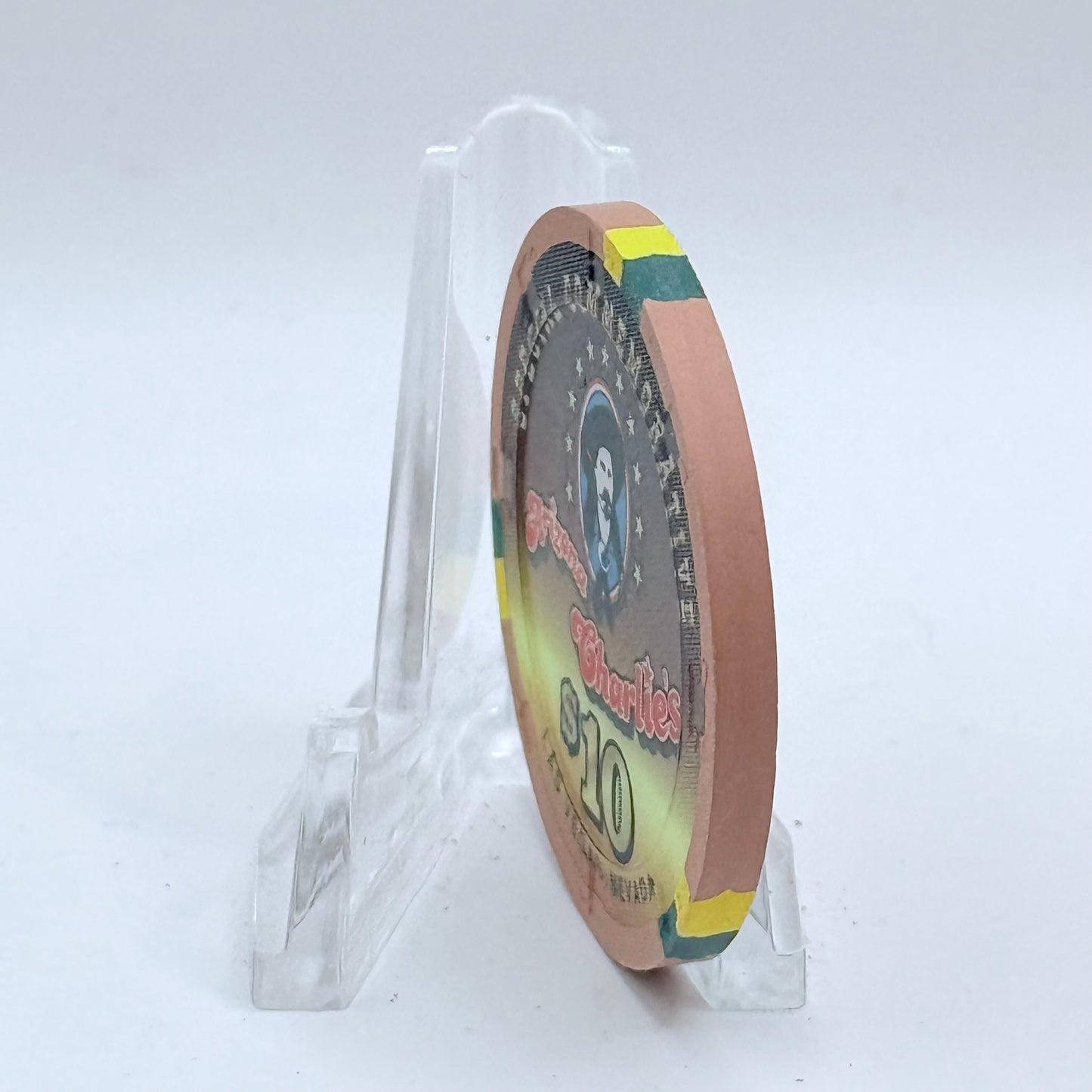 Arizona Charlie's Decatur (West) Las Vegas Nevada 1998 '10th Anniversary' LE $10 Casino Chip V2005