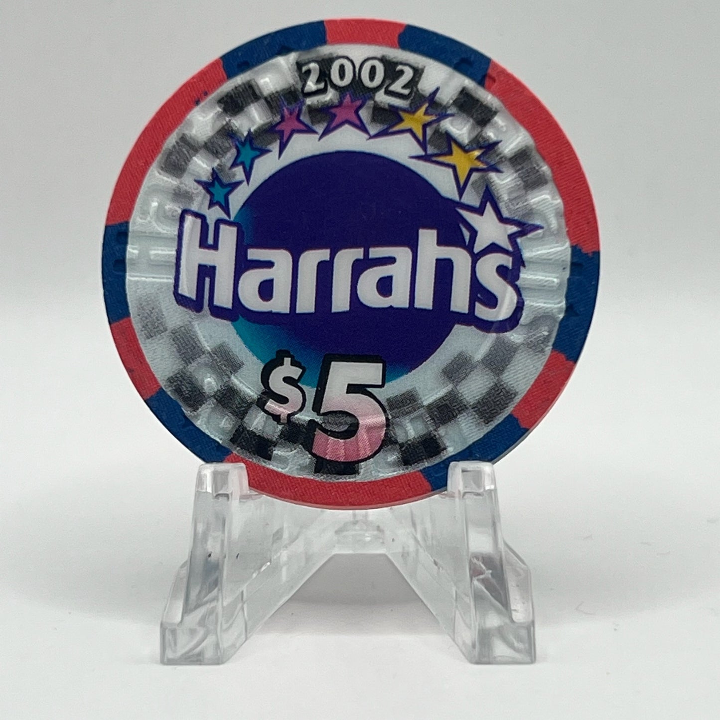 Harrah's Las Vegas NV 2002 LE $5 Chip V8914