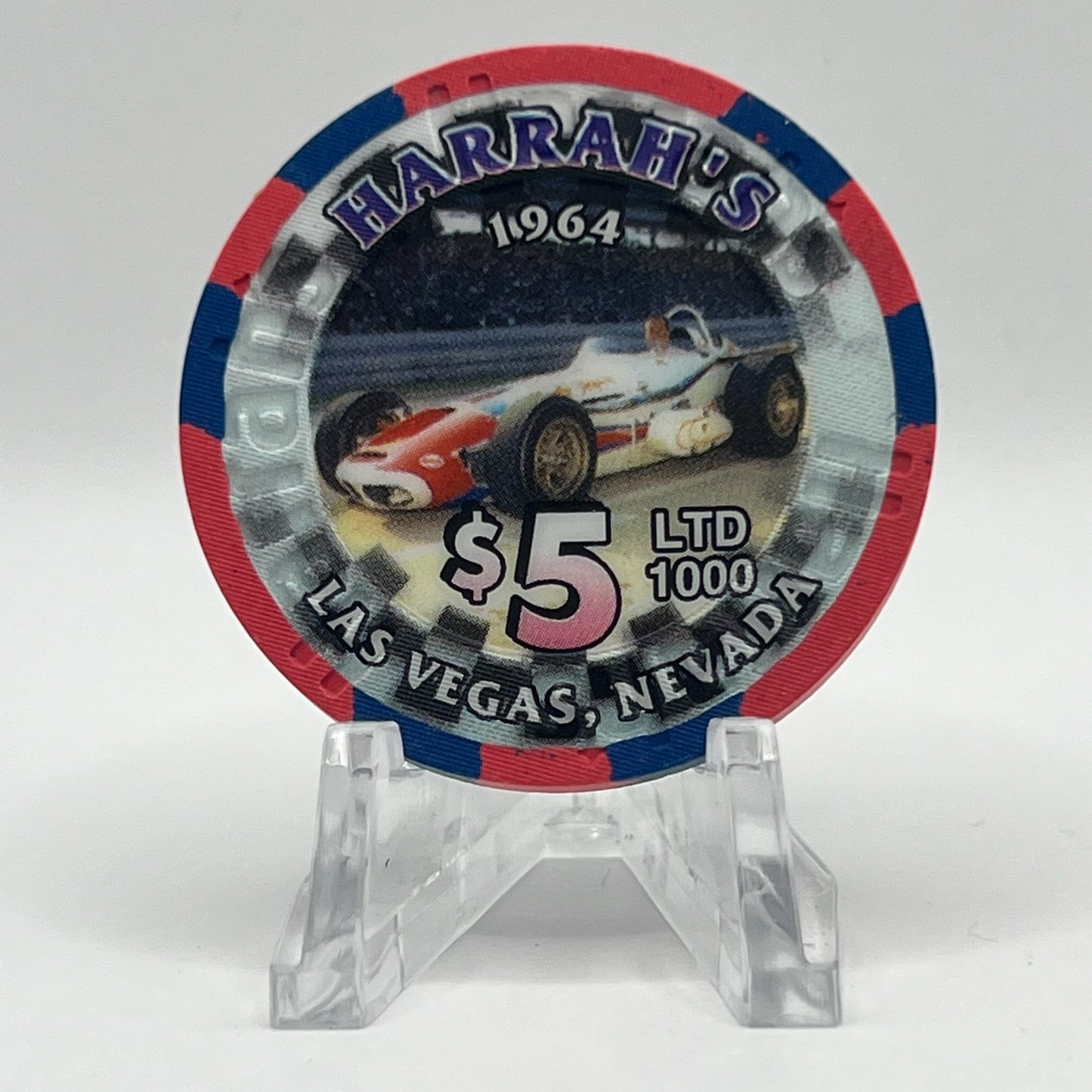 Harrah's Las Vegas NV 2002 LE $5 Chip V8914